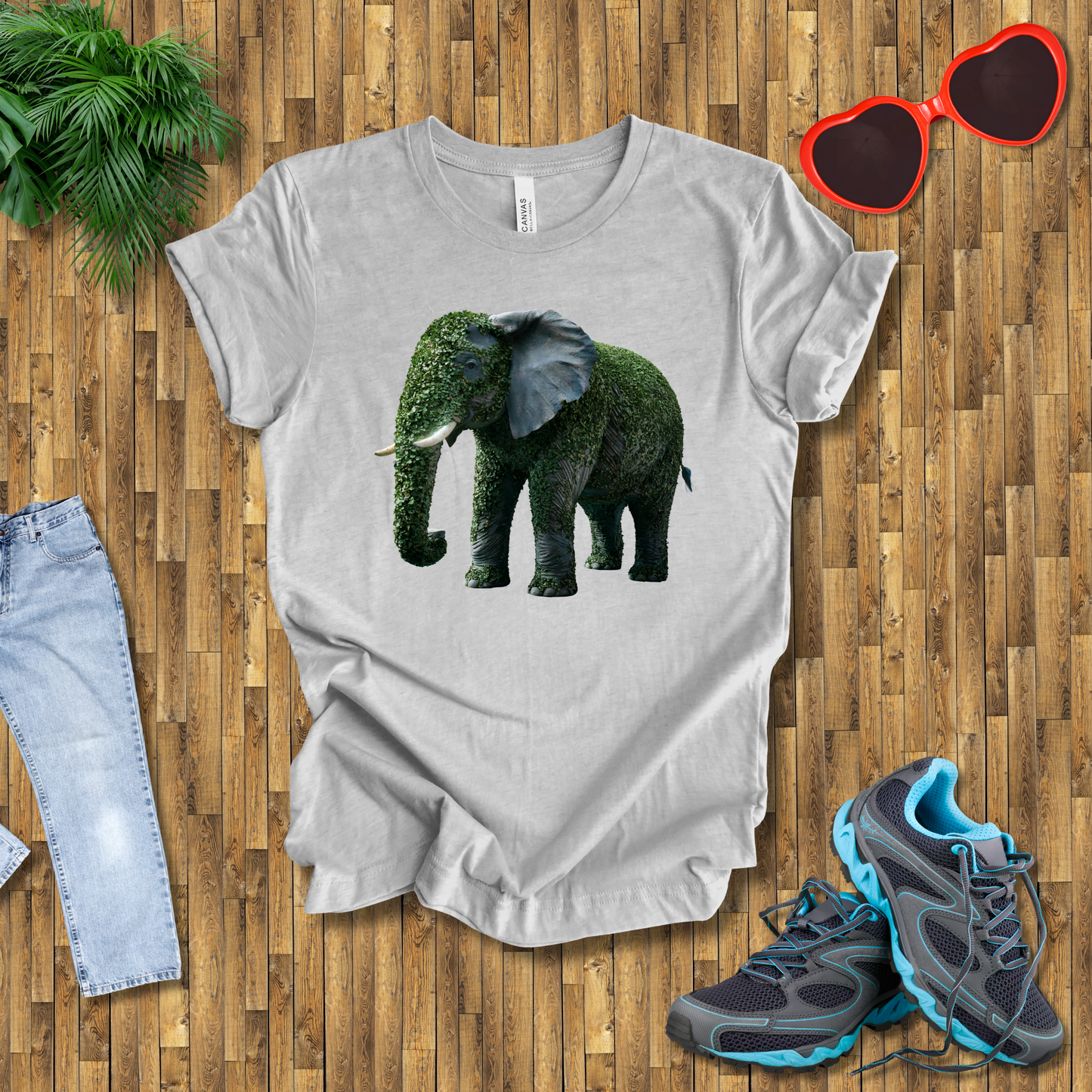 Grass elephant T-Shirt