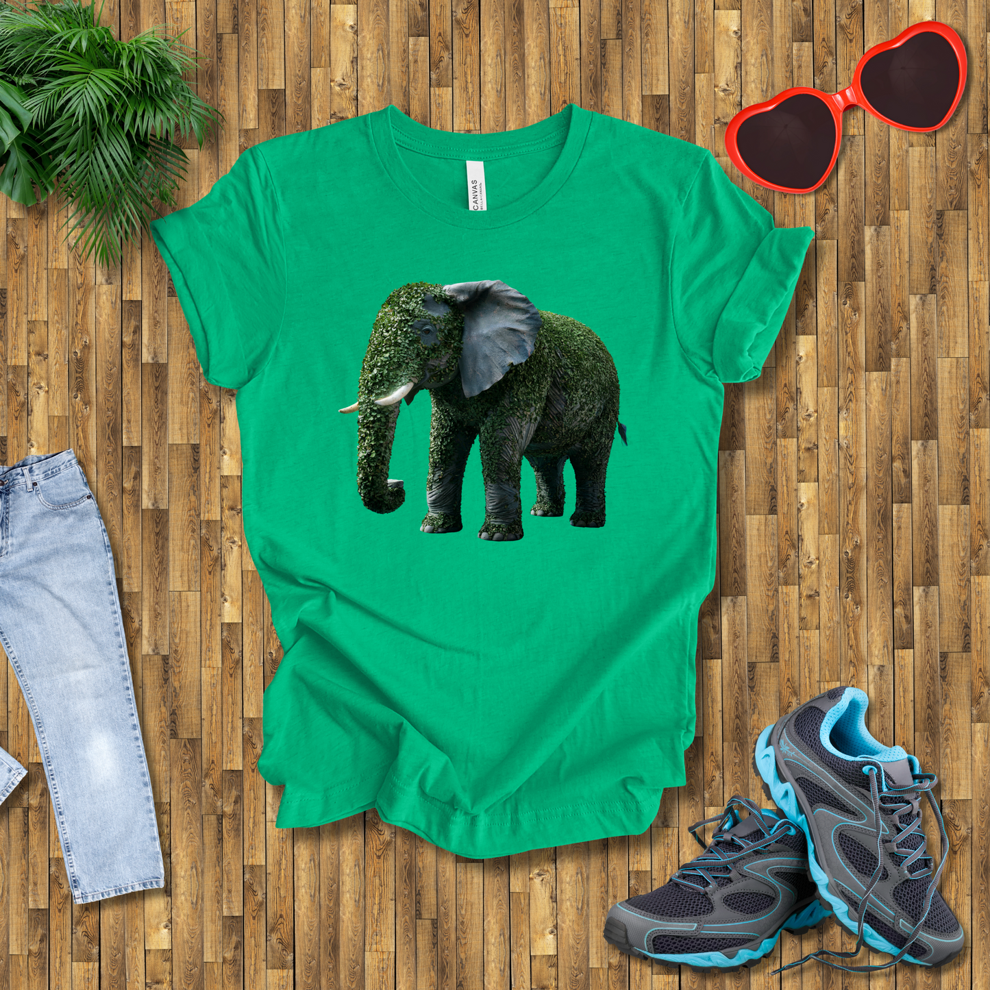 Grass elephant T-Shirt