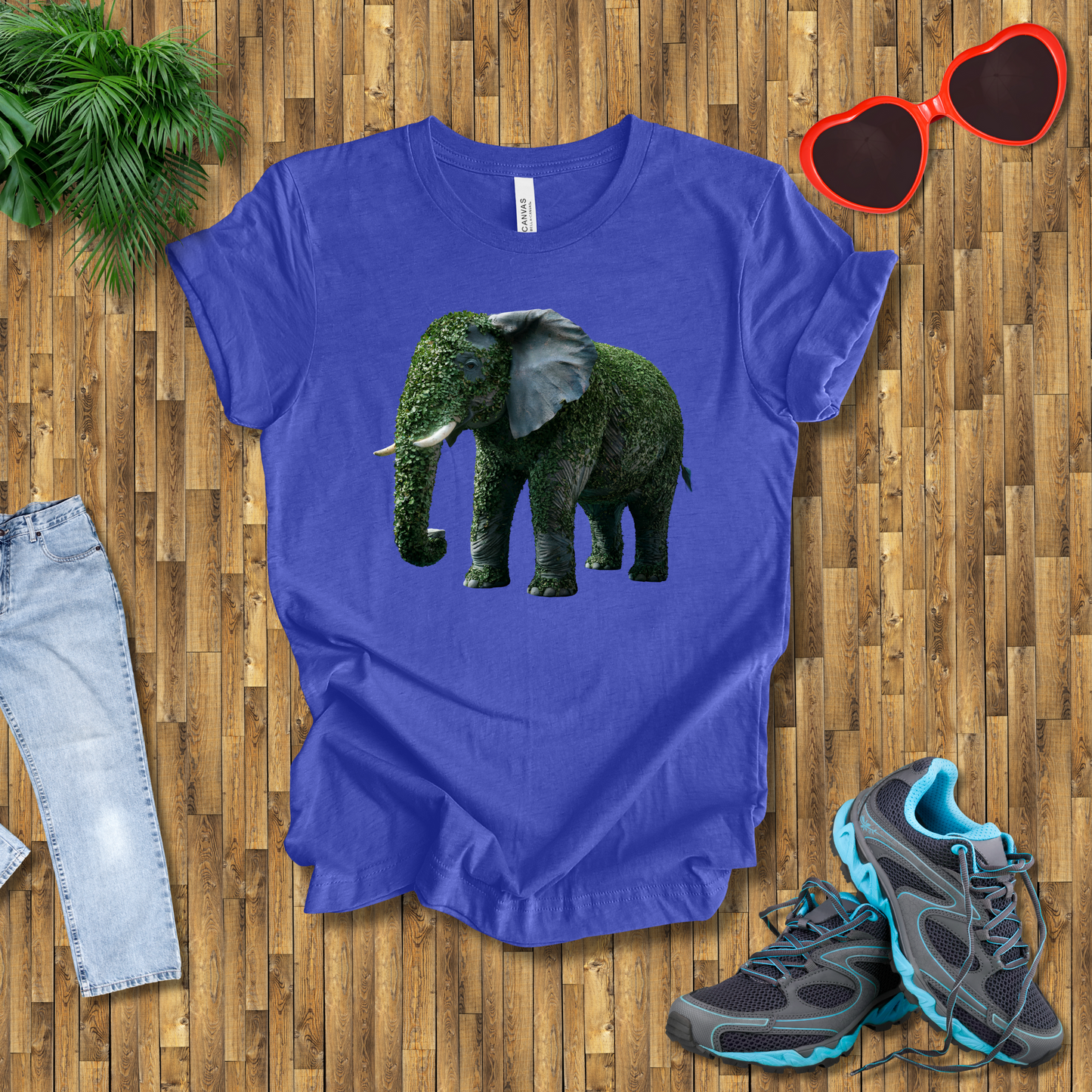 Grass elephant T-Shirt