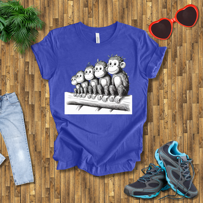 Leafy monkey T-Shirt