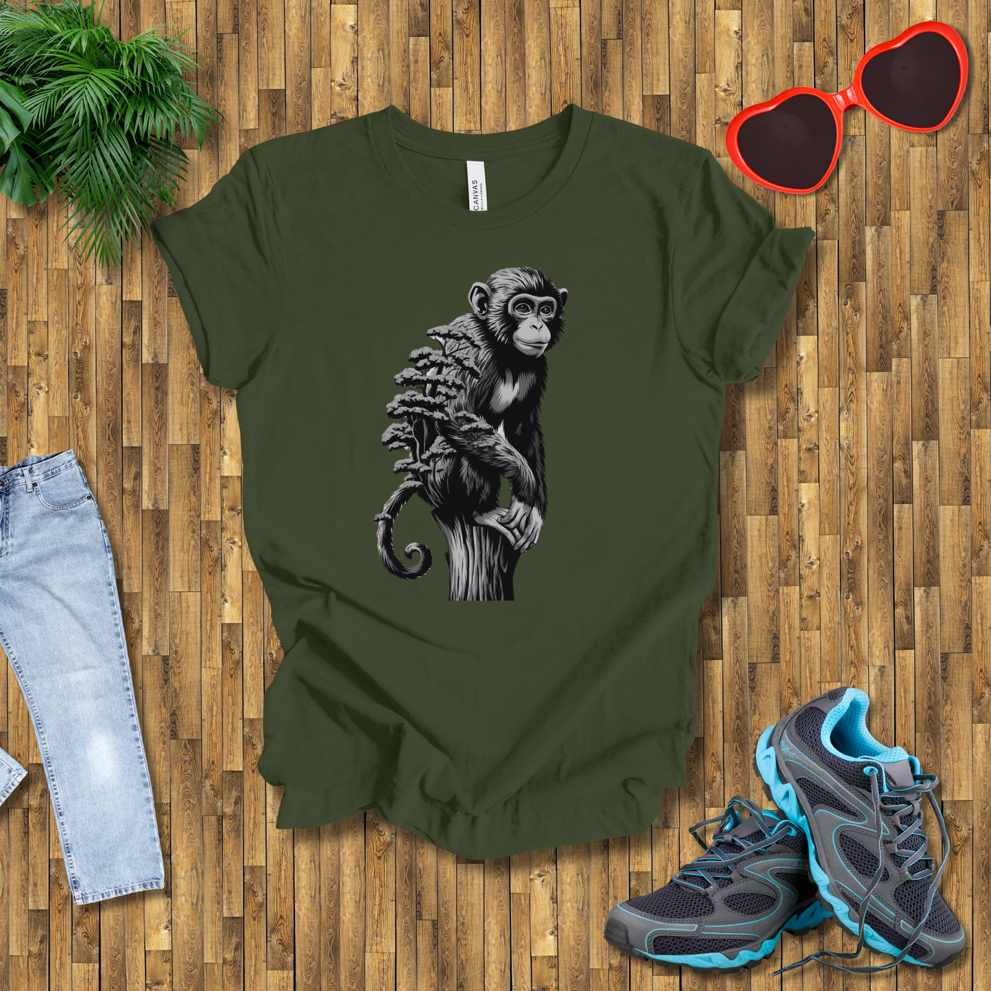 Tree monkey T-Shirt