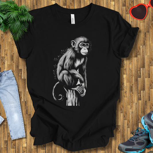 Leafy monkey T-Shirt