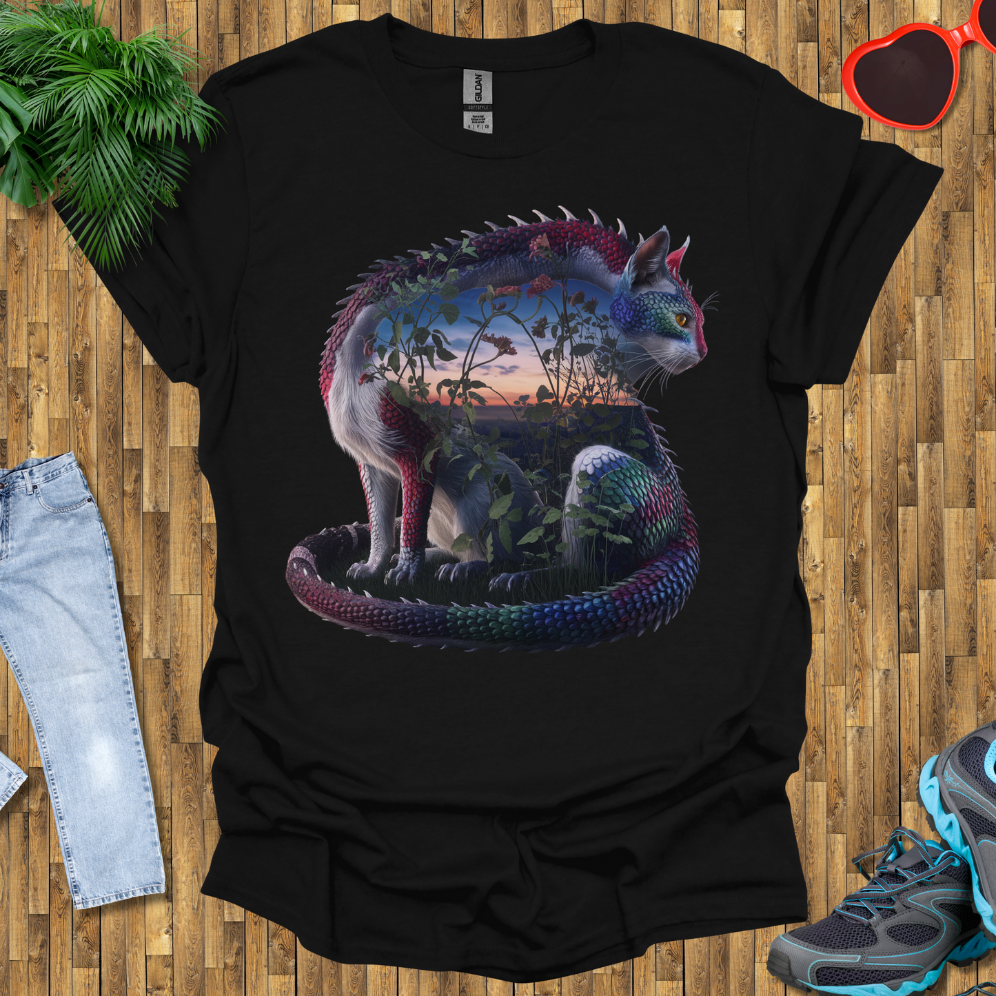 Flora within a dragon cat T-Shirt