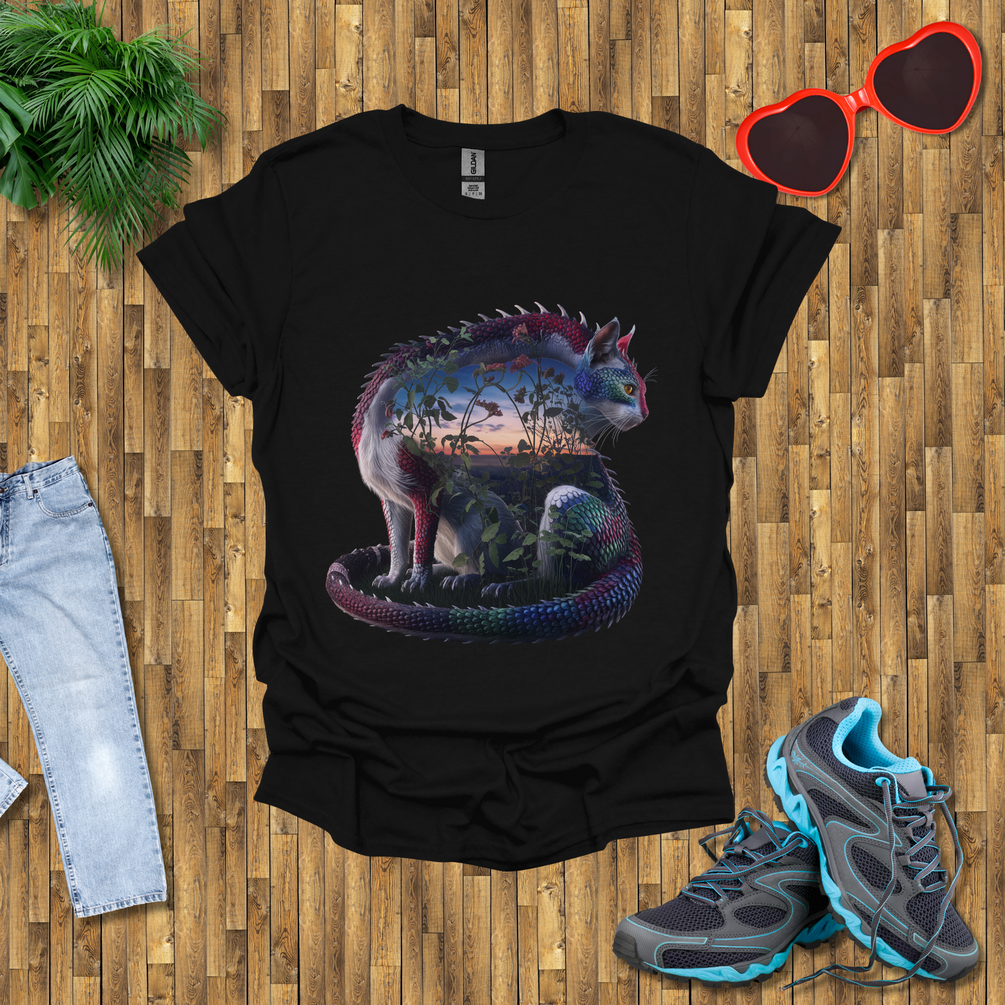 Flora within a dragon cat T-Shirt