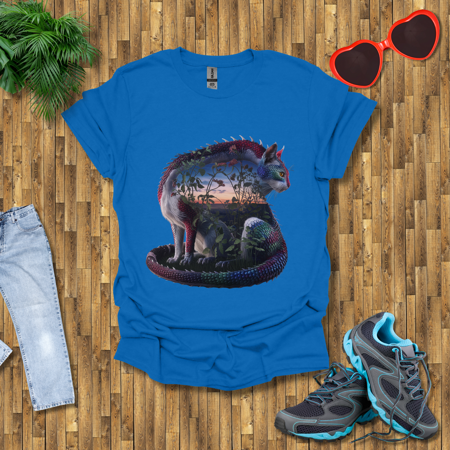 Flora within a dragon cat T-Shirt