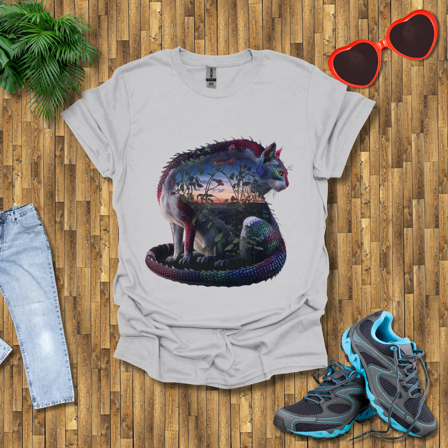 Flora within a dragon cat T-Shirt