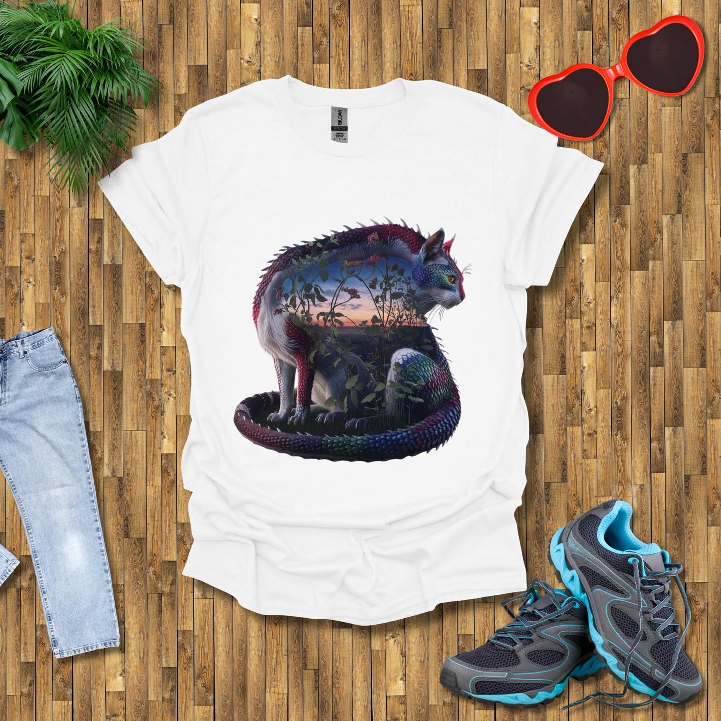 Flora within a dragon cat T-Shirt