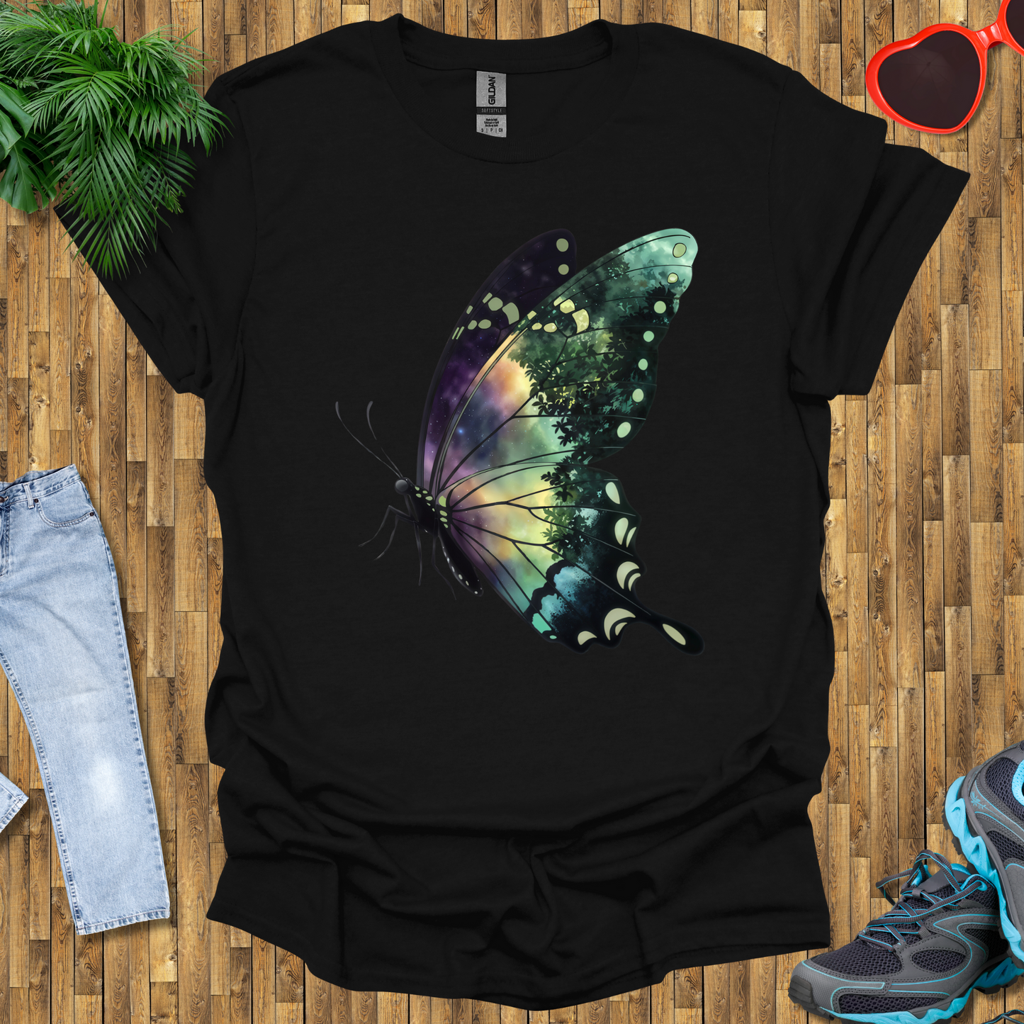 Trees in a butterfly T-Shirt