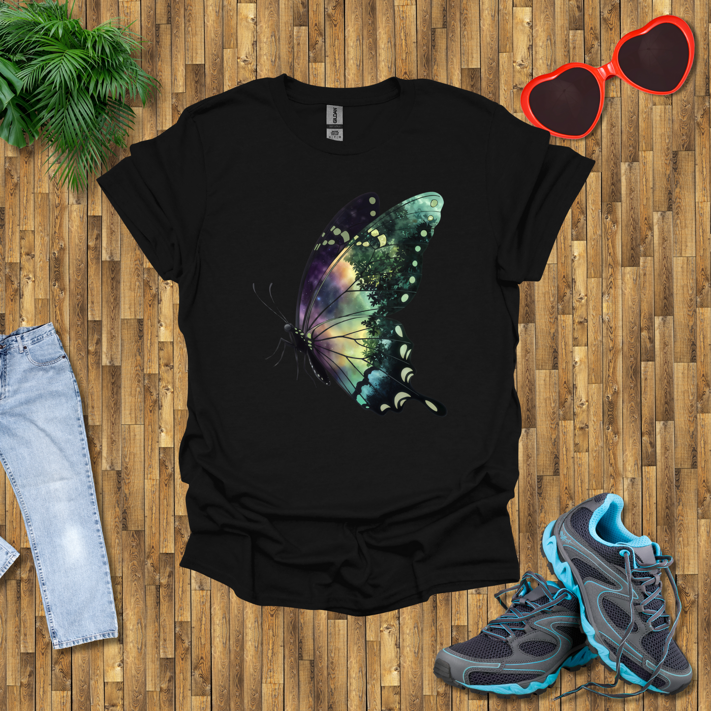 Trees in a butterfly T-Shirt