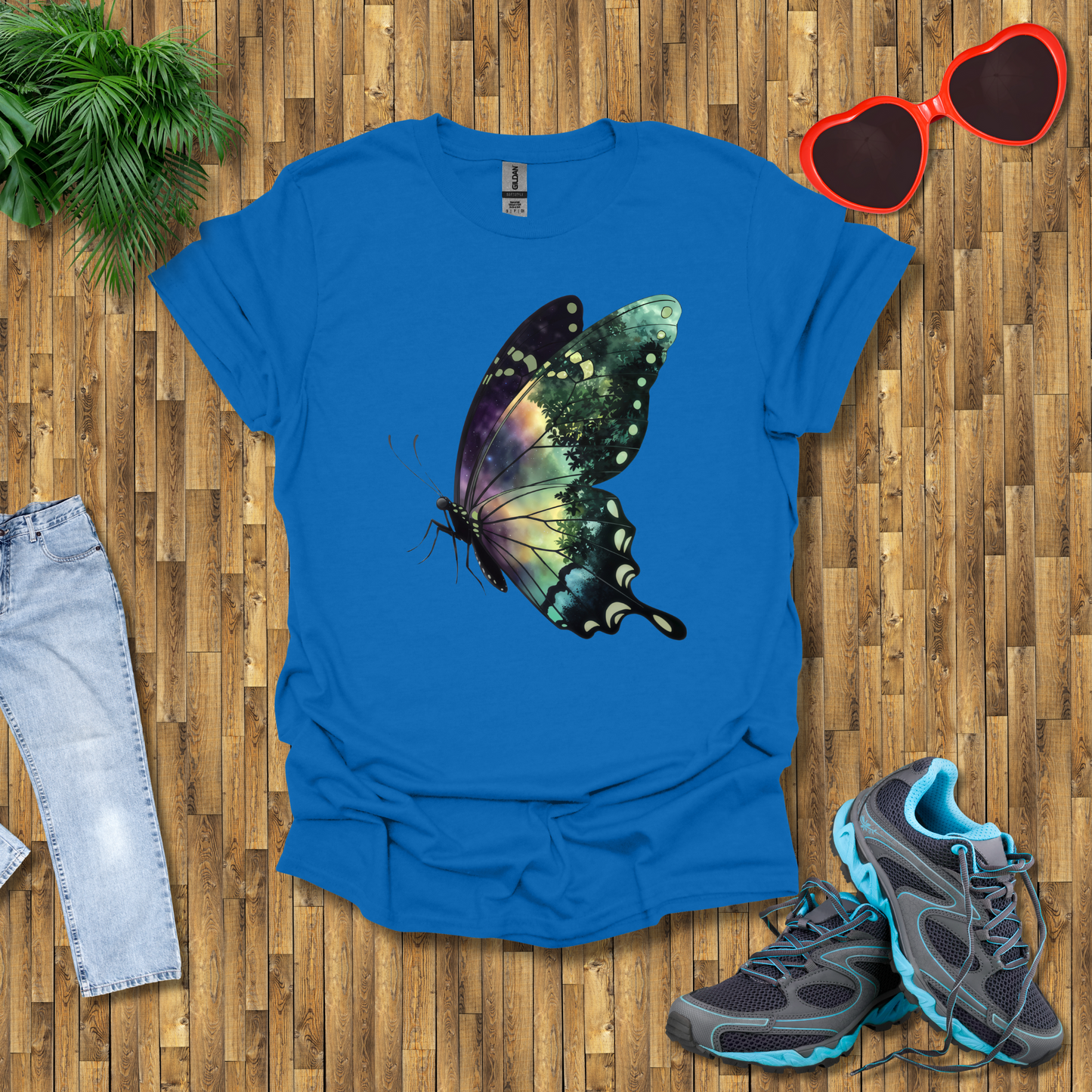 Trees in a butterfly T-Shirt