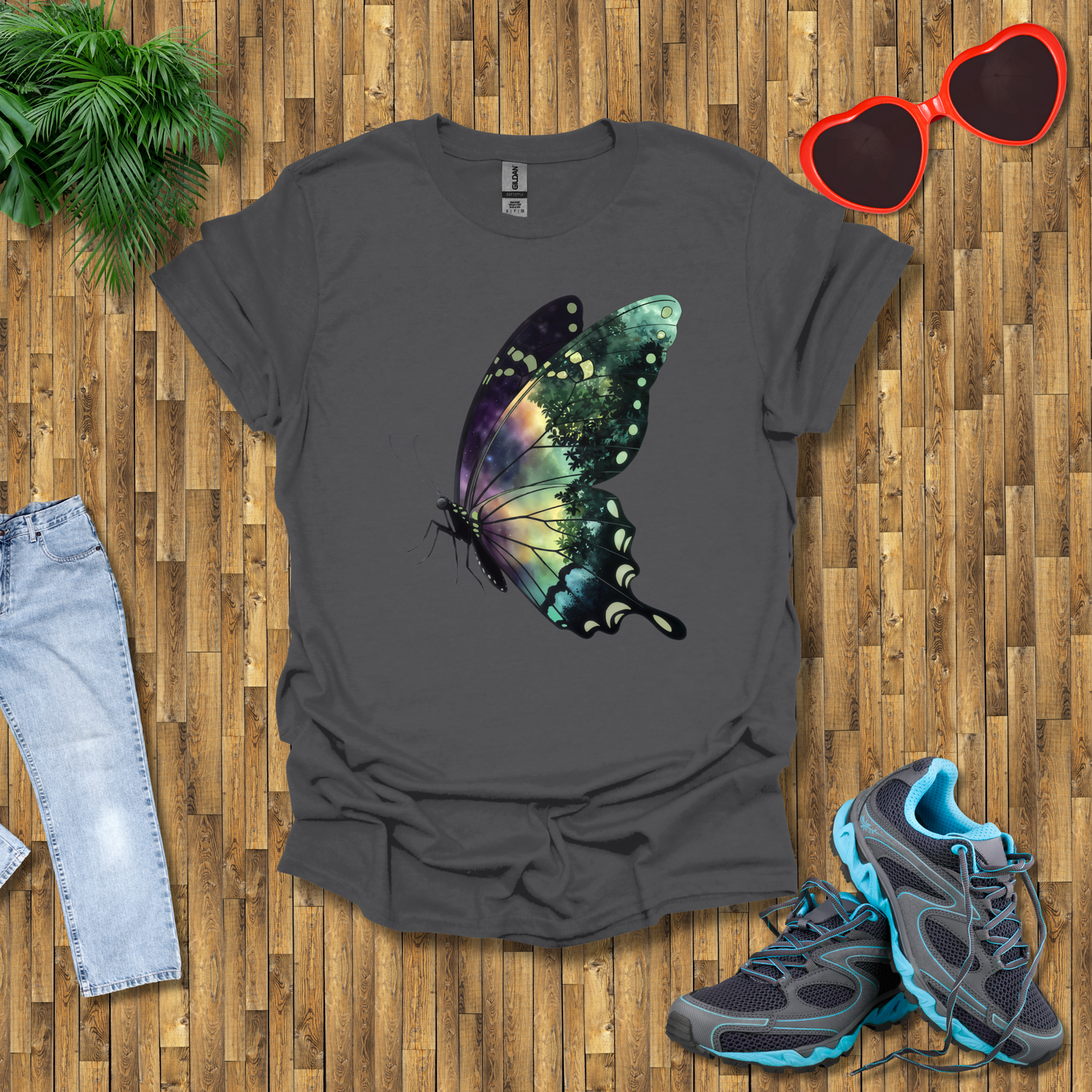 Trees in a butterfly T-Shirt