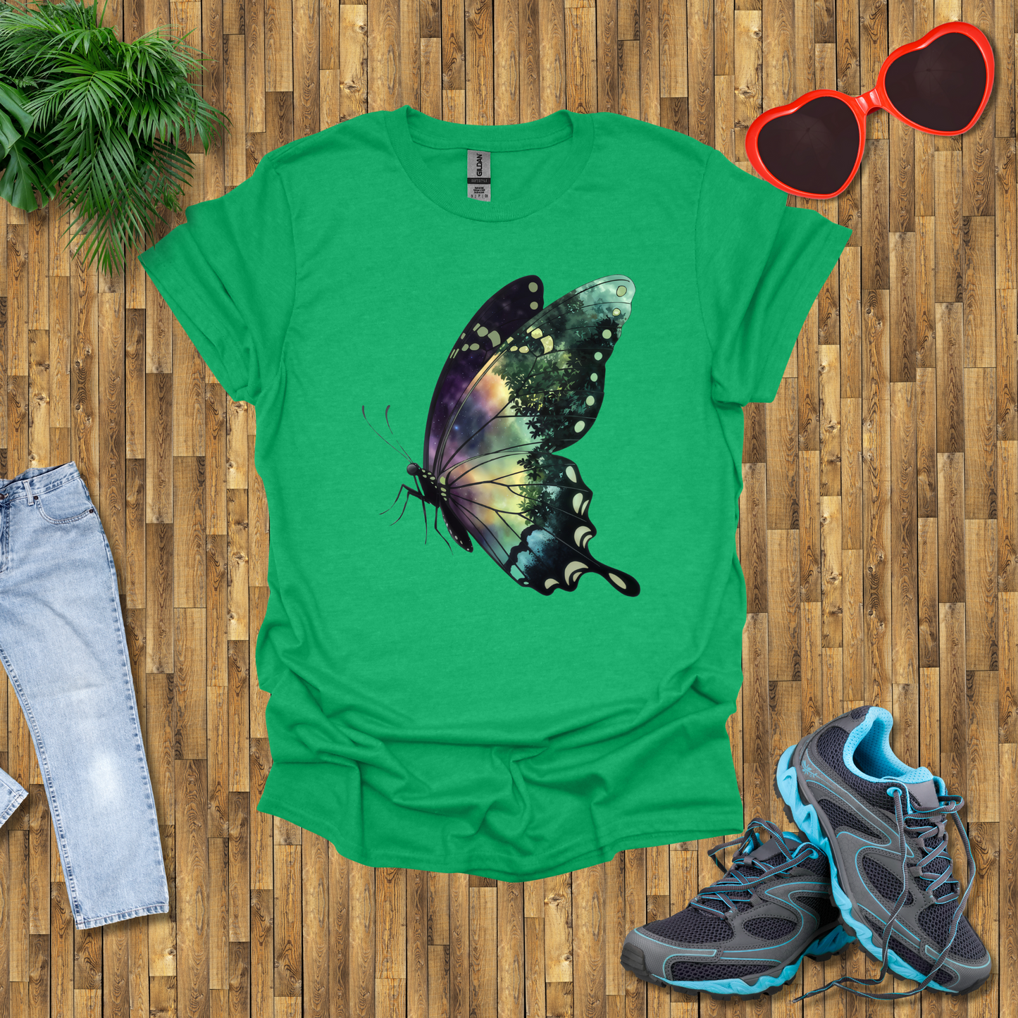 Trees in a butterfly T-Shirt