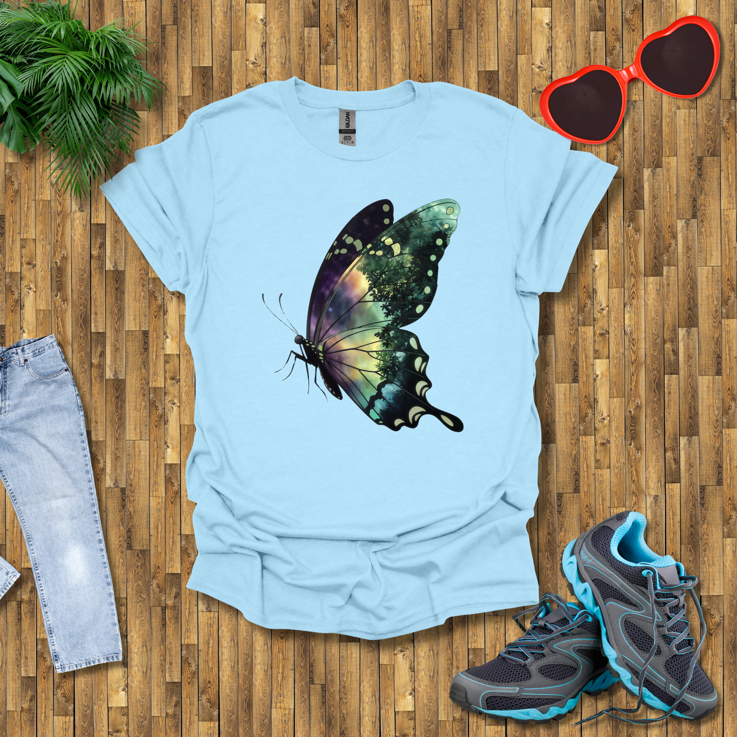 Trees in a butterfly T-Shirt