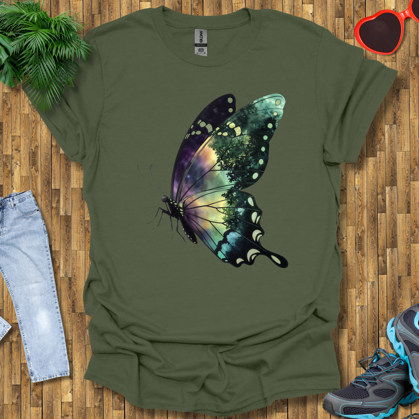 Trees in a butterfly T-Shirt