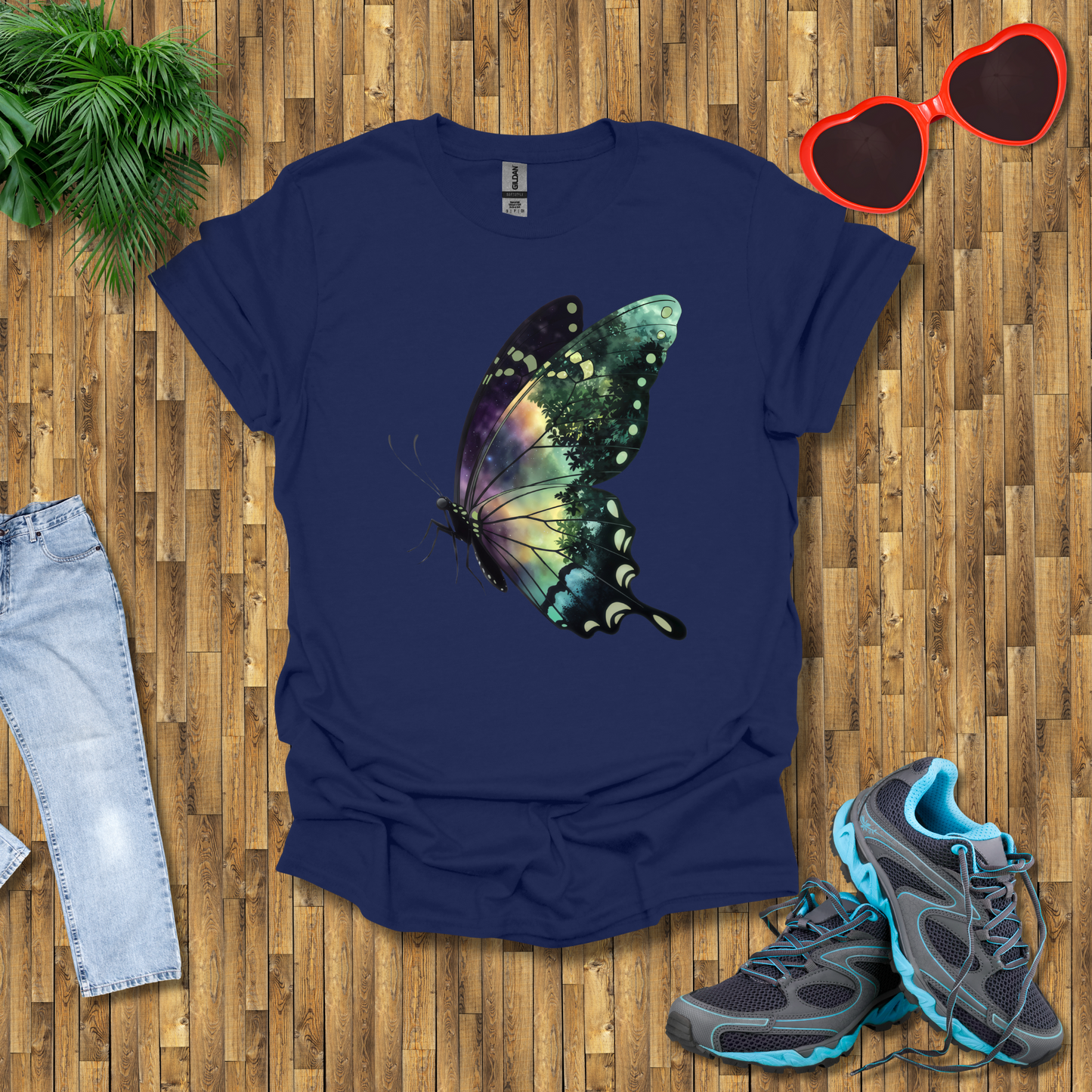 Trees in a butterfly T-Shirt