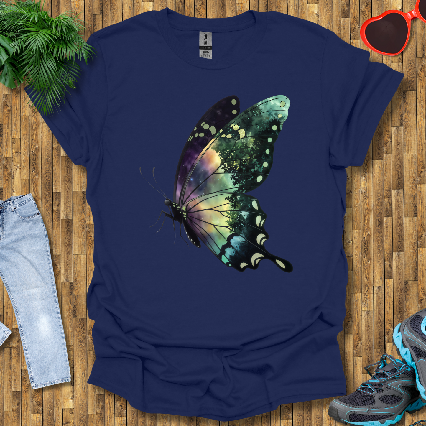 Trees in a butterfly T-Shirt