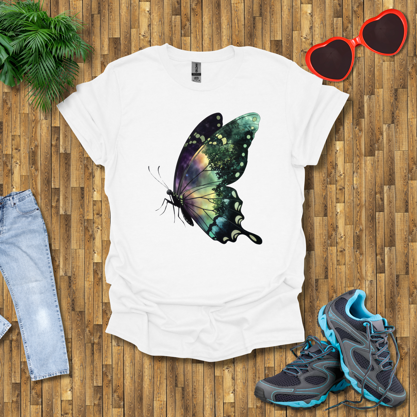 Trees in a butterfly T-Shirt