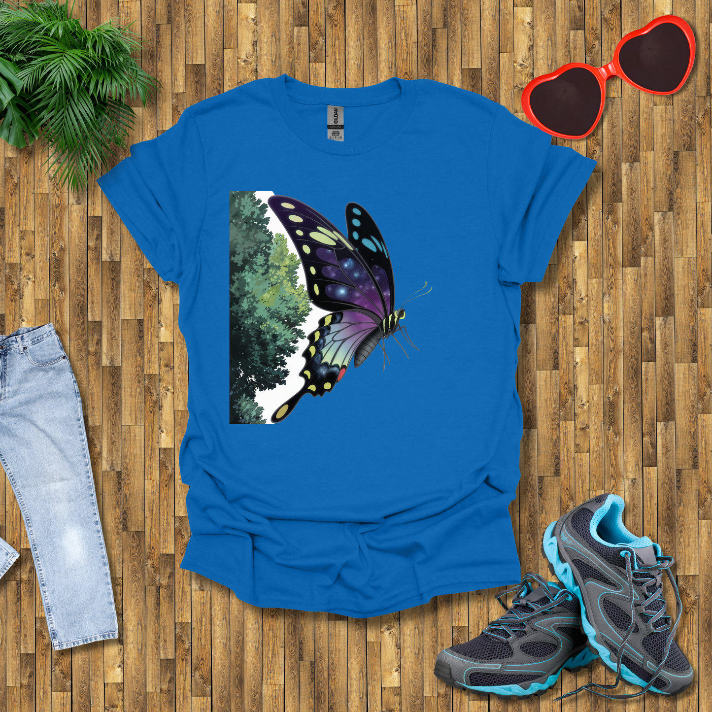 Trees in a butterfly T-Shirt