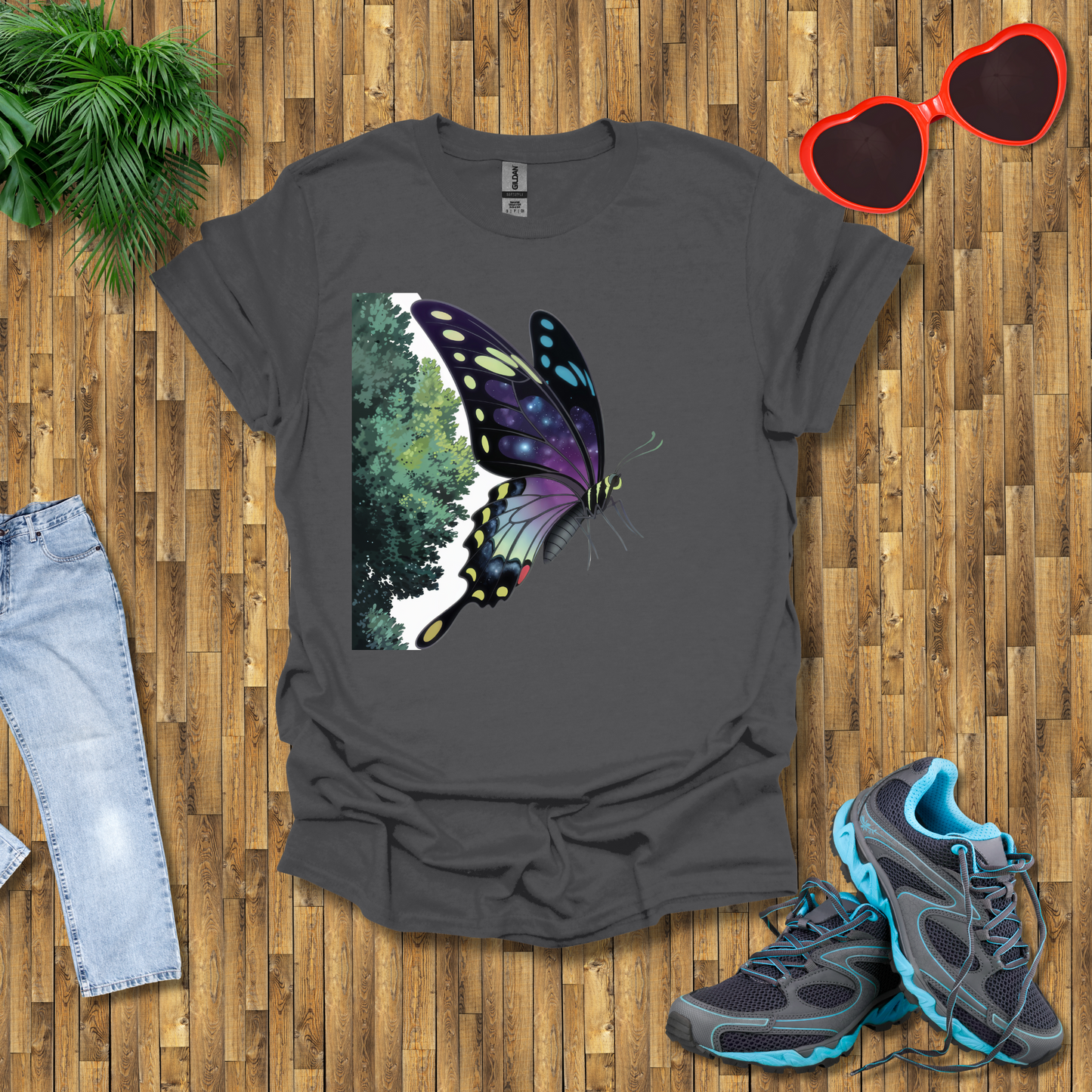 Trees in a butterfly T-Shirt