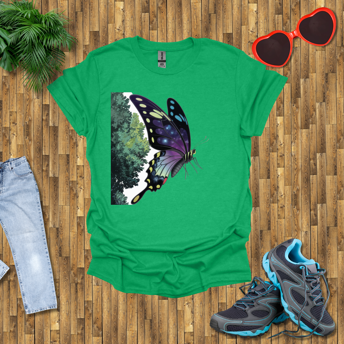 Trees in a butterfly T-Shirt