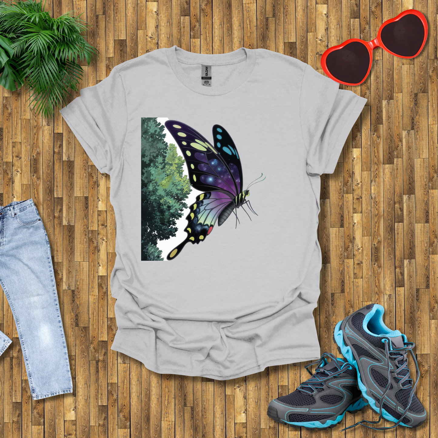 Trees in a butterfly T-Shirt