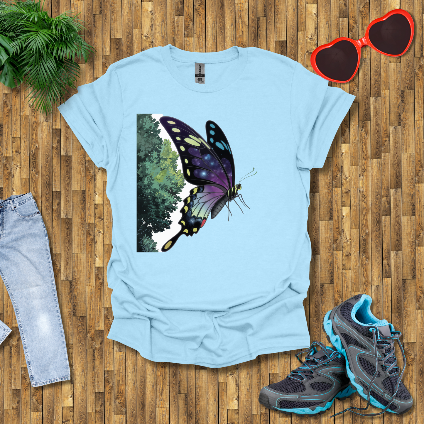 Trees in a butterfly T-Shirt