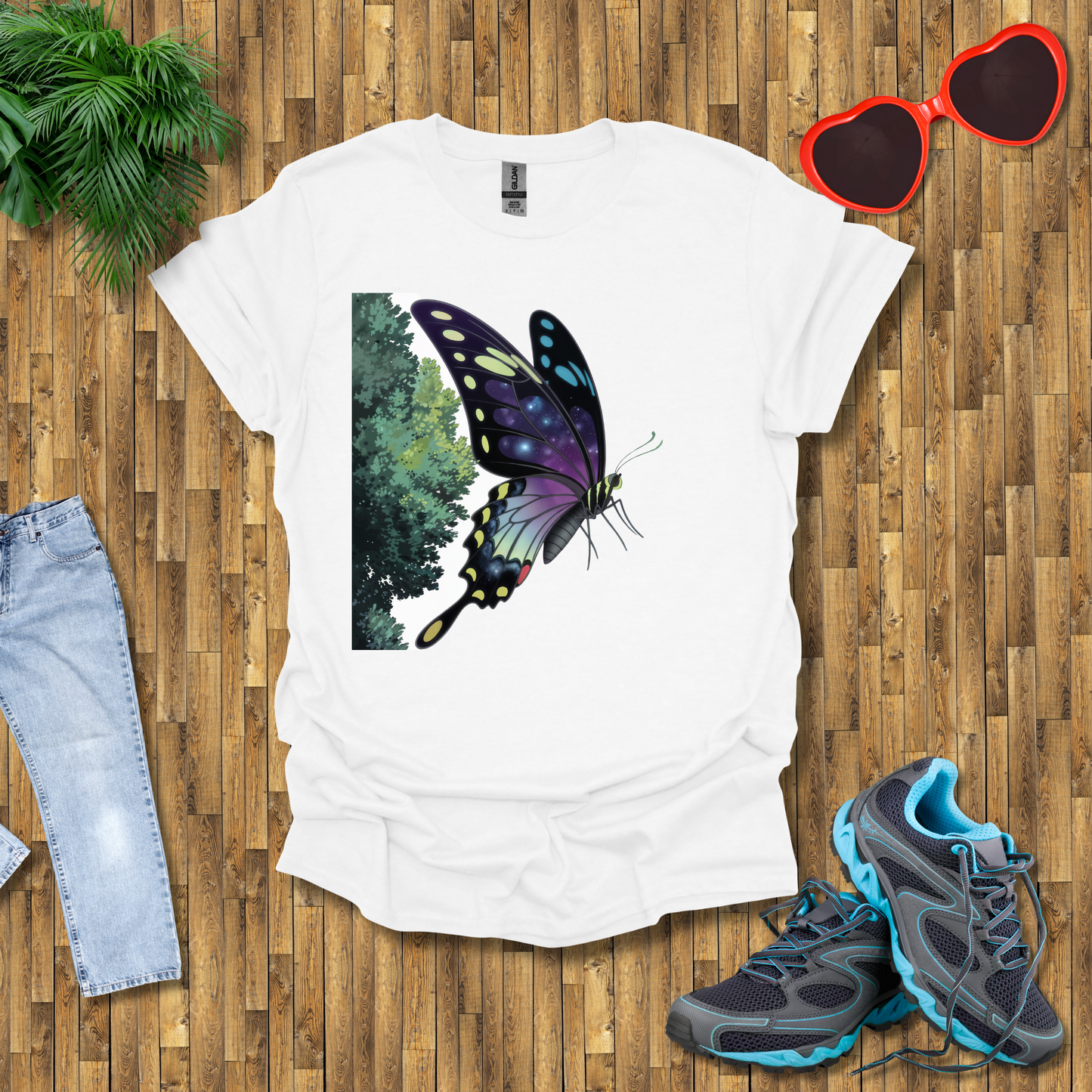Trees in a butterfly T-Shirt