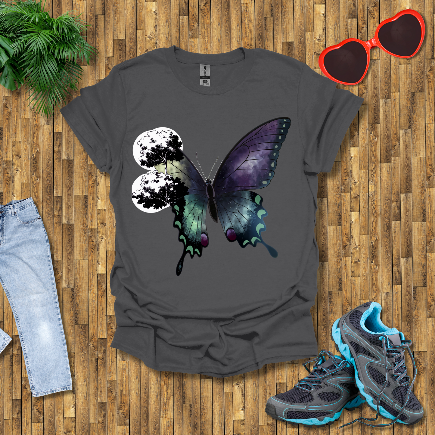 Trees in a butterfly T-Shirt
