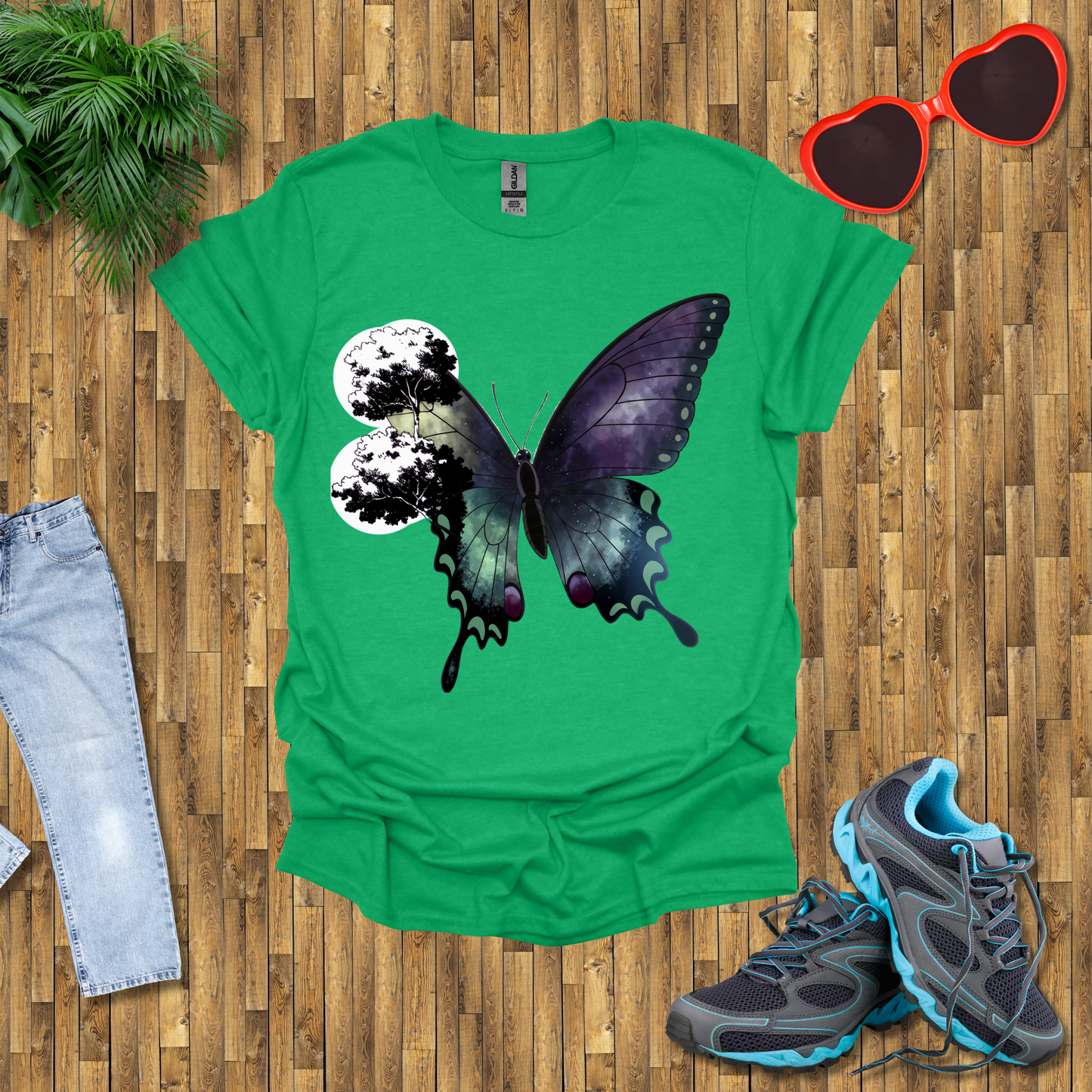 Trees in a butterfly T-Shirt