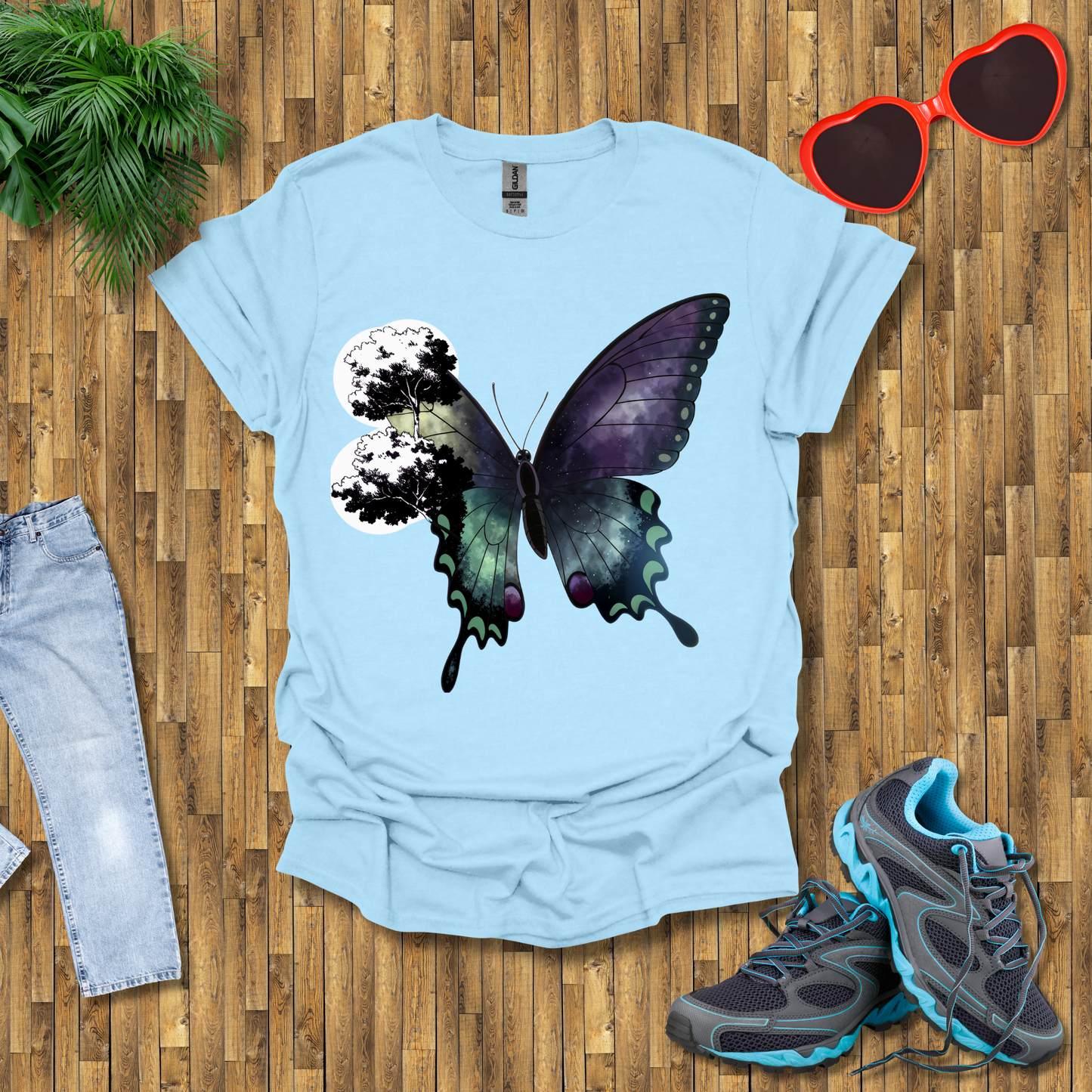 Trees in a butterfly T-Shirt