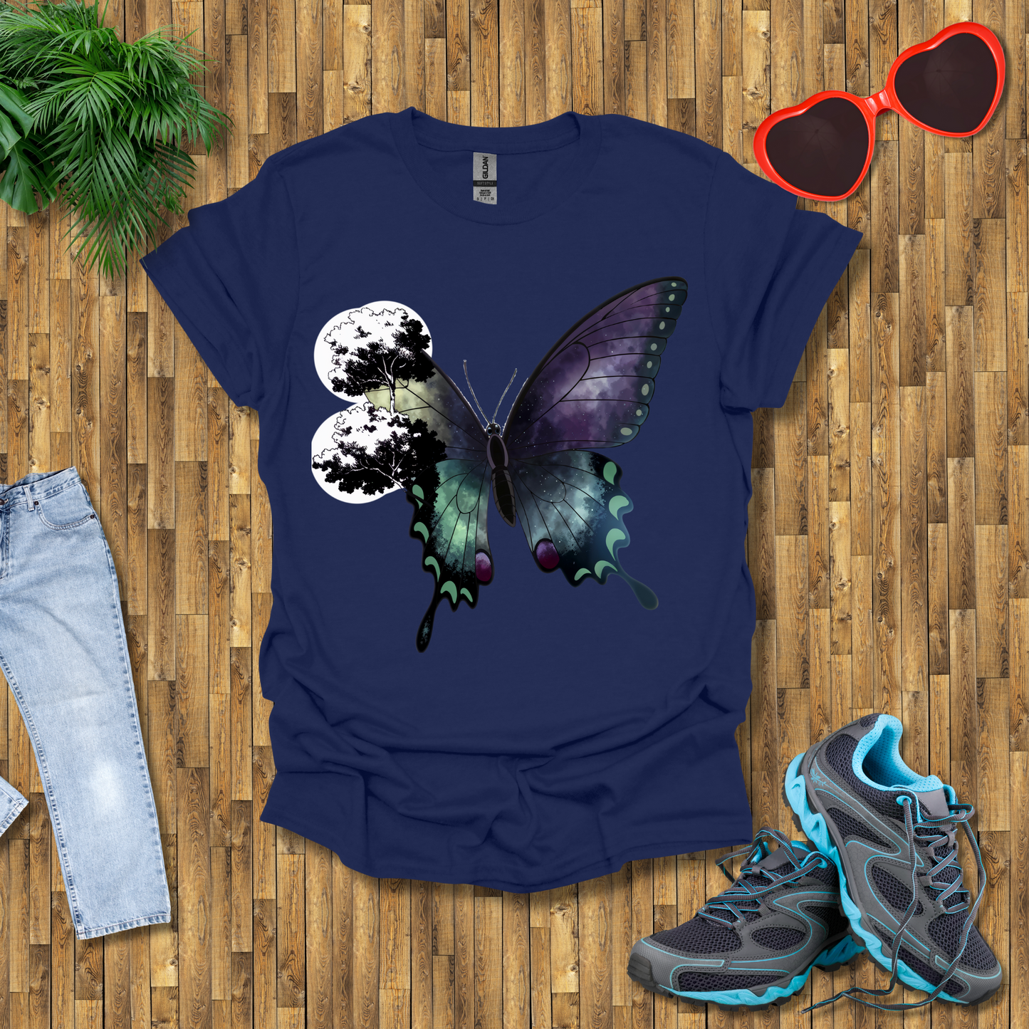 Trees in a butterfly T-Shirt