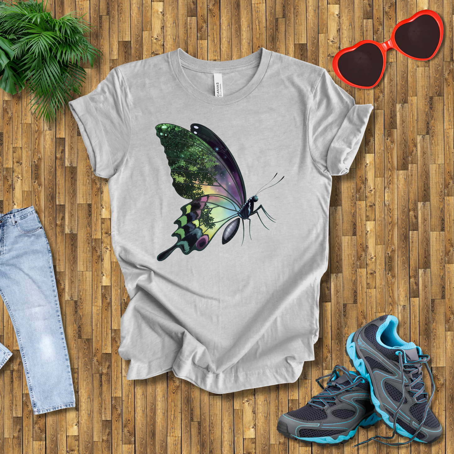 Trees in a butterfly T-Shirt