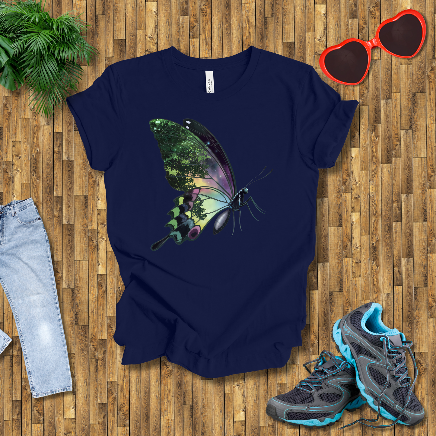 Trees in a butterfly T-Shirt