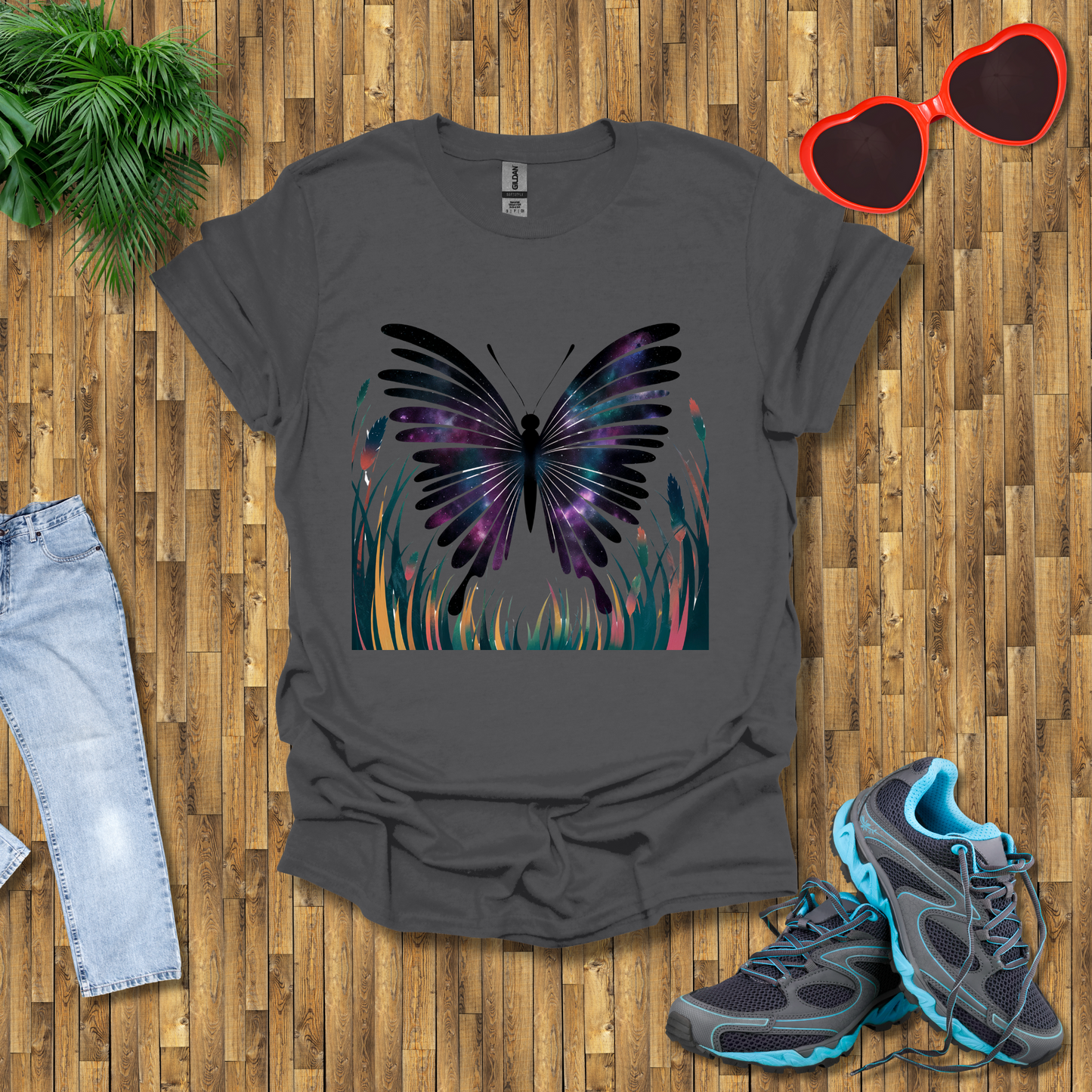 Butterflies in grasses T-Shirt