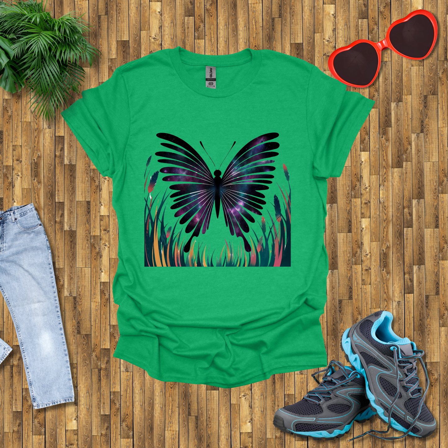Butterflies in grasses T-Shirt