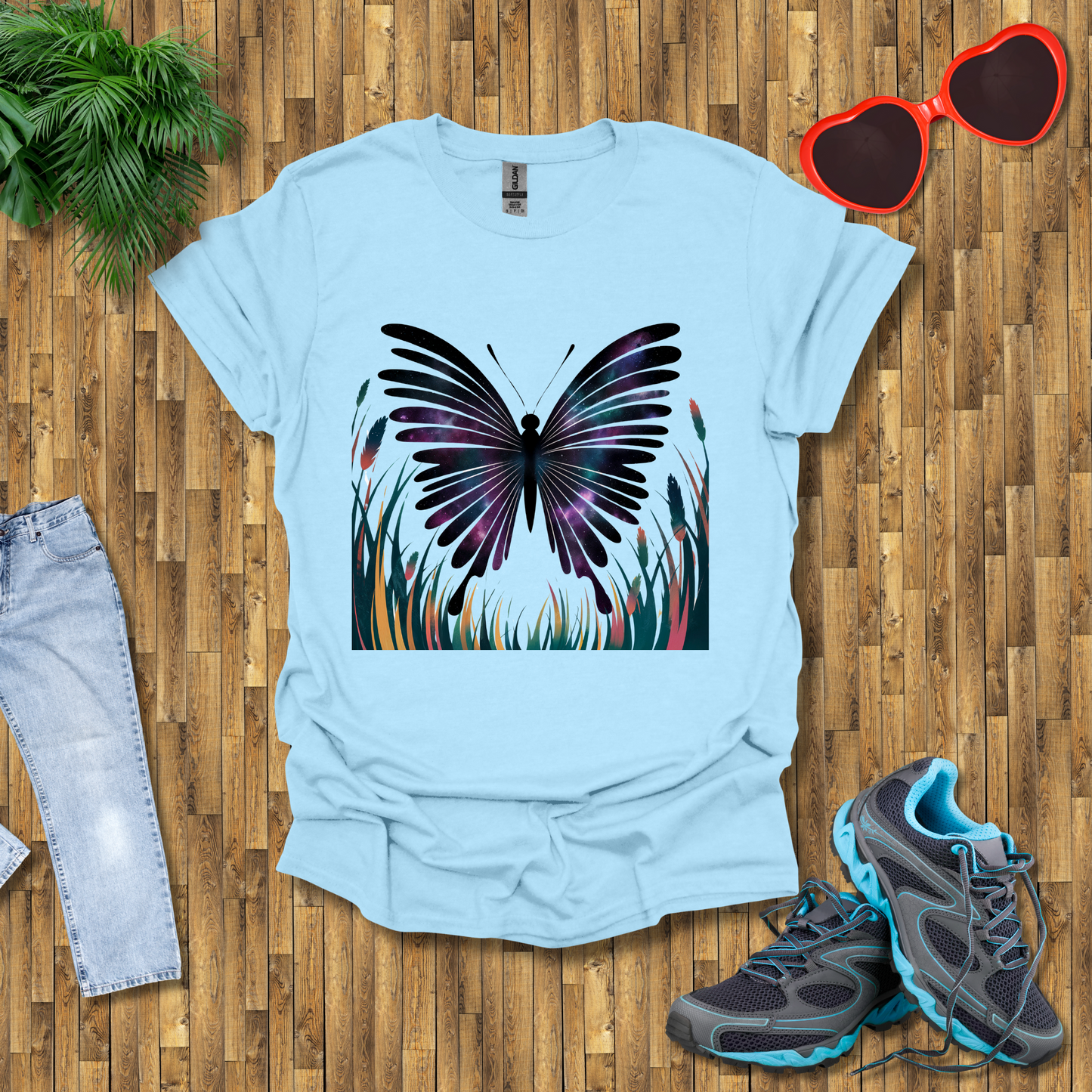 Butterflies in grasses T-Shirt