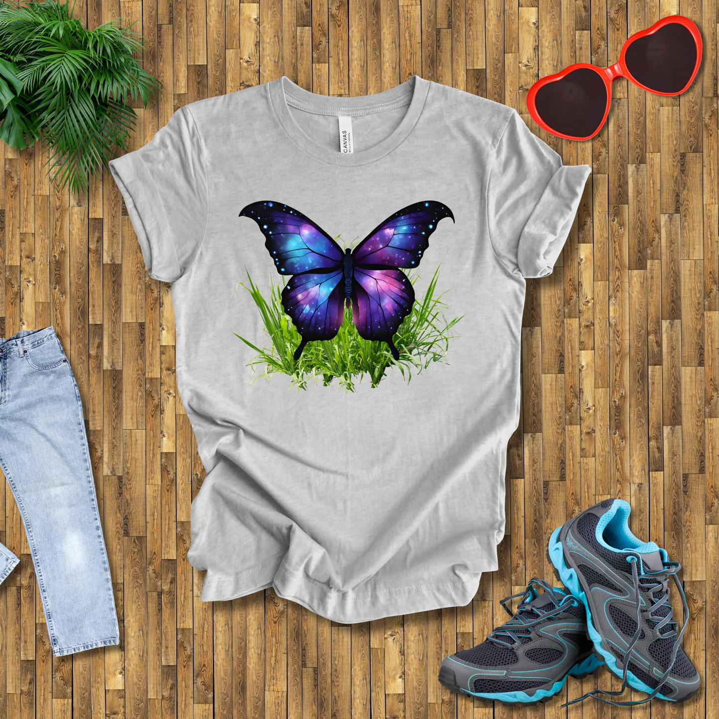 Butterflies in grasses T-Shirt