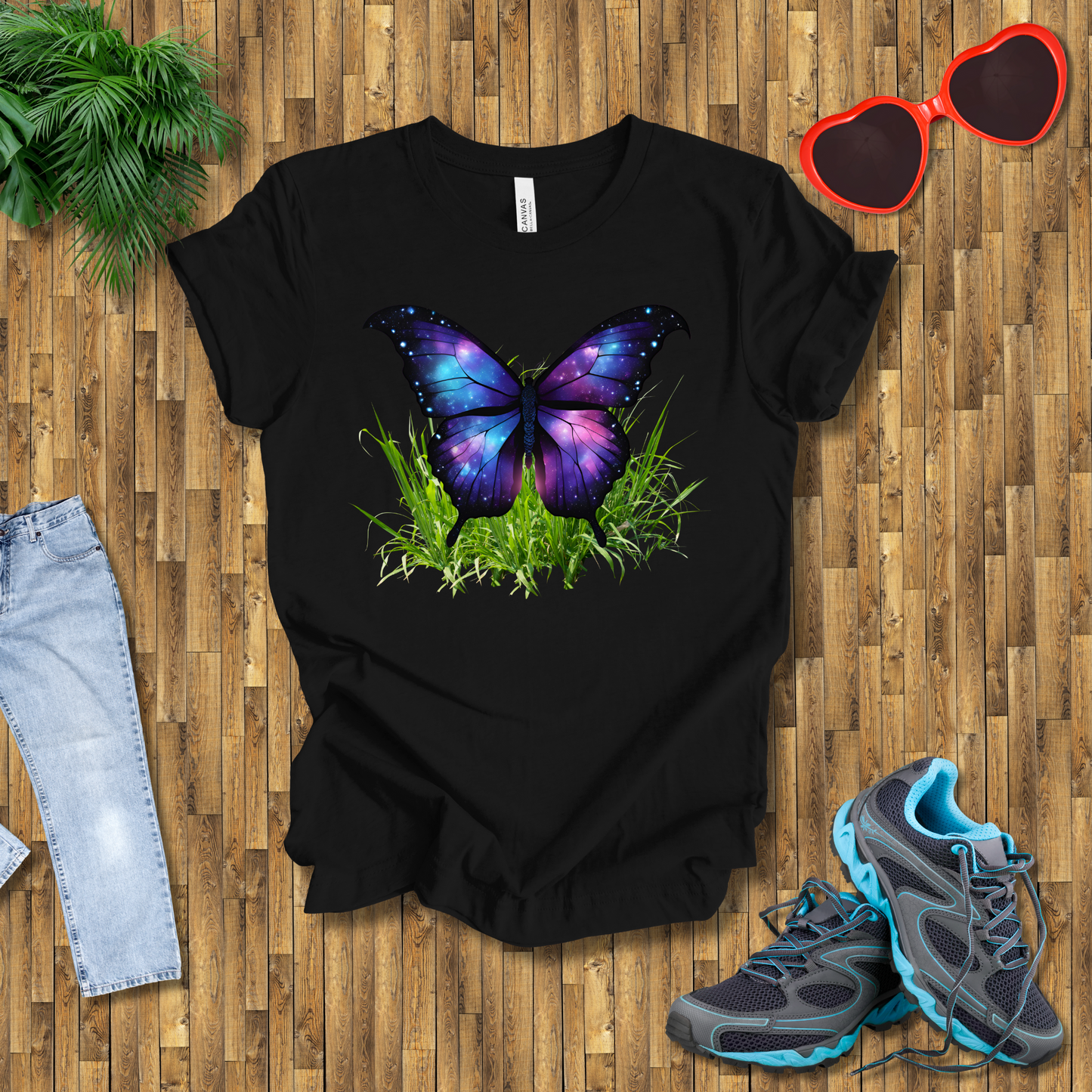 Butterflies in grasses T-Shirt
