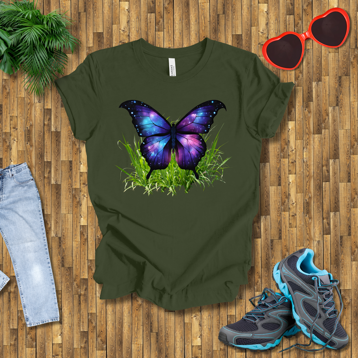 Butterflies in grasses T-Shirt