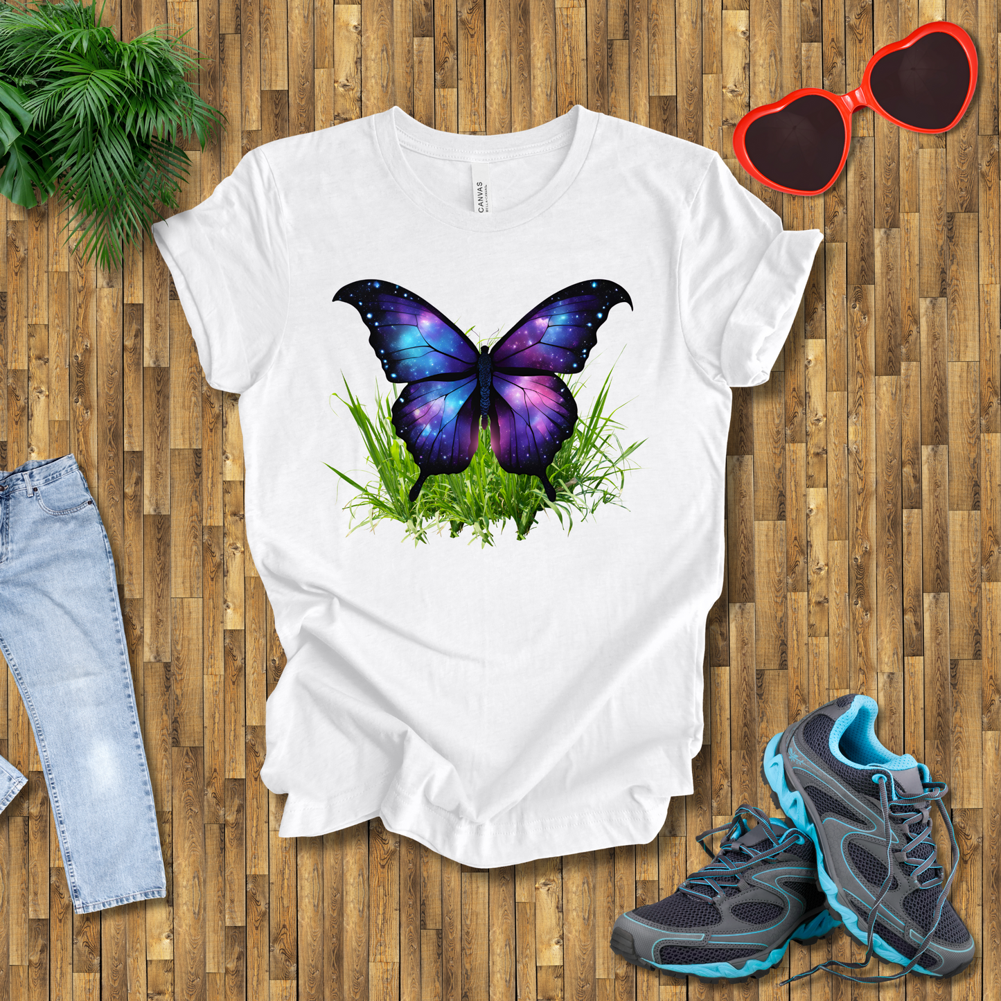 Butterflies in grasses T-Shirt