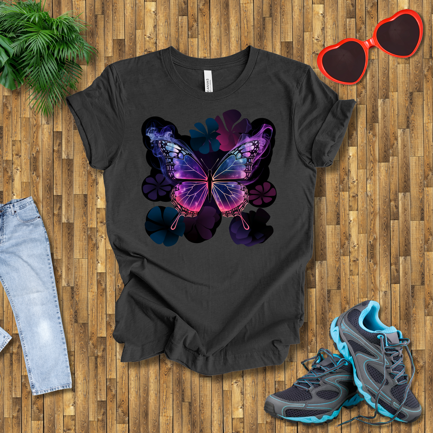 Smoky butterflies in the wild T-Shirt
