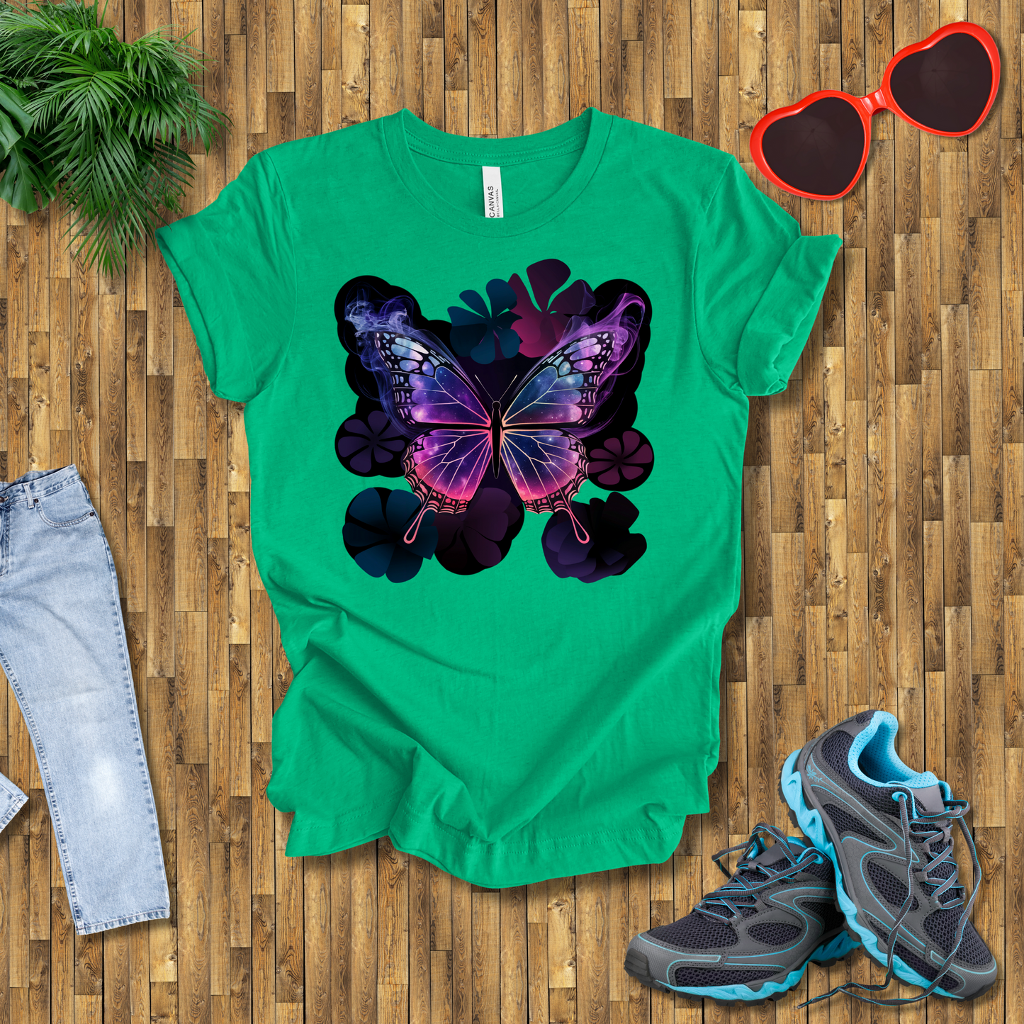 Smoky butterflies in the wild T-Shirt