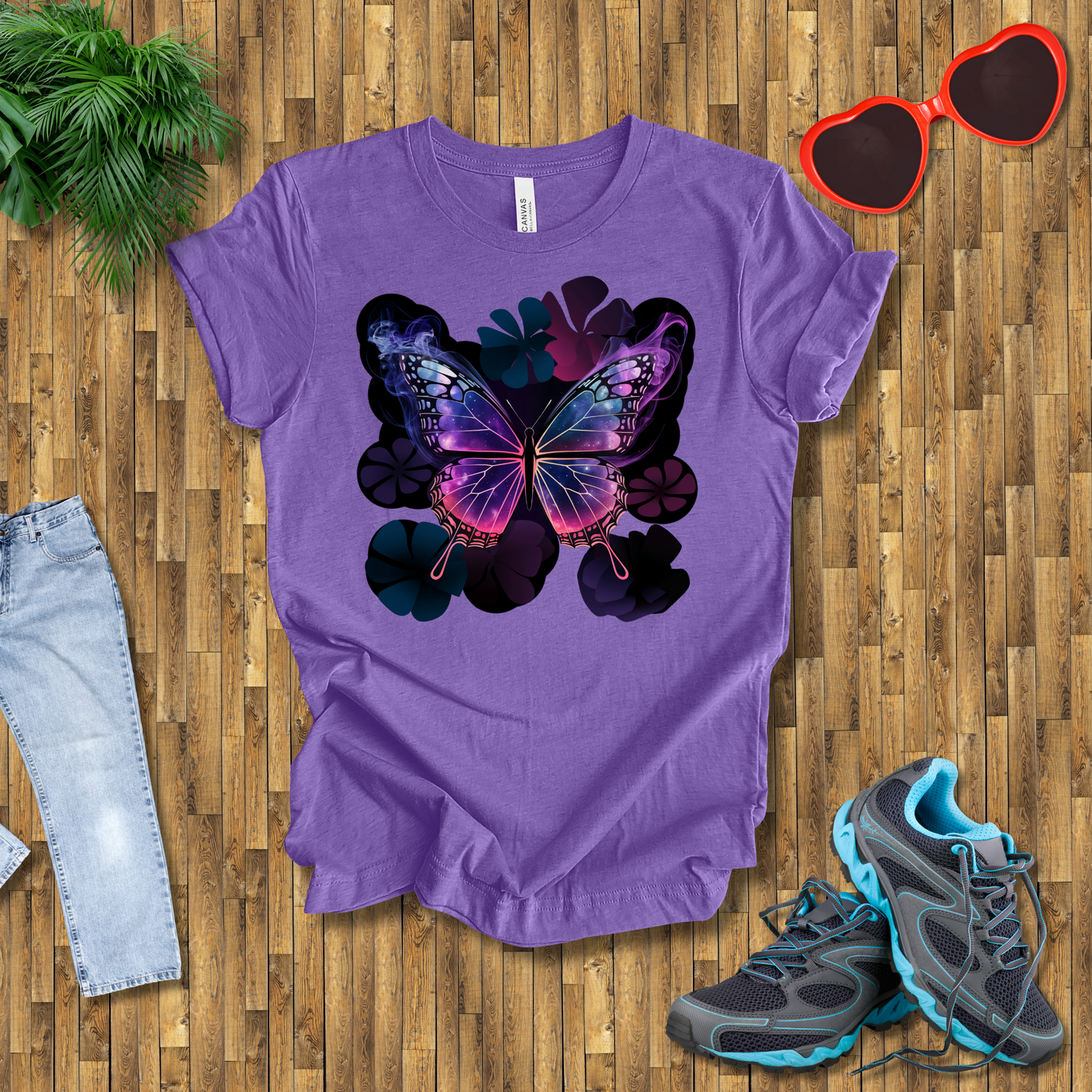 Smoky butterflies in the wild T-Shirt