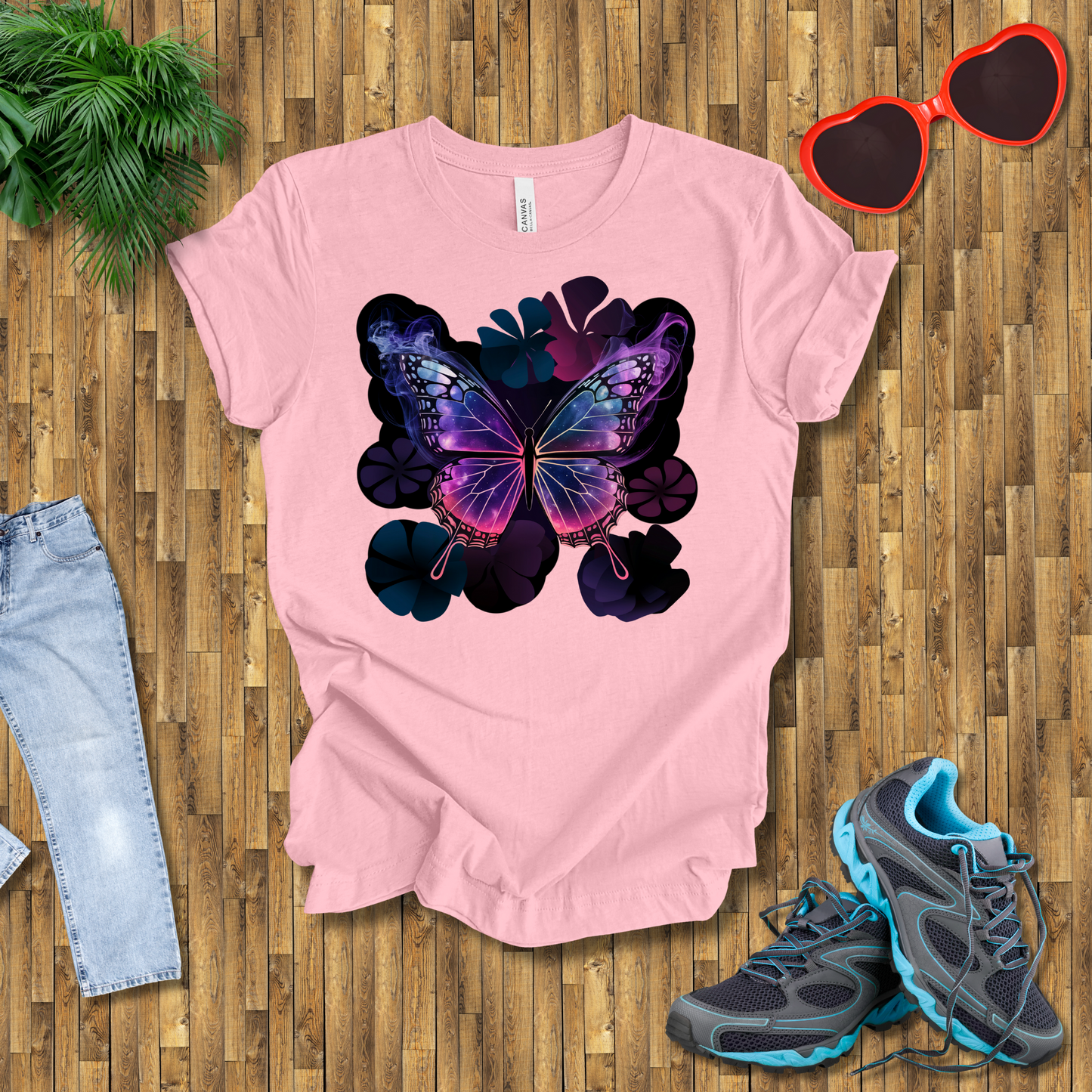 Smoky butterflies in the wild T-Shirt