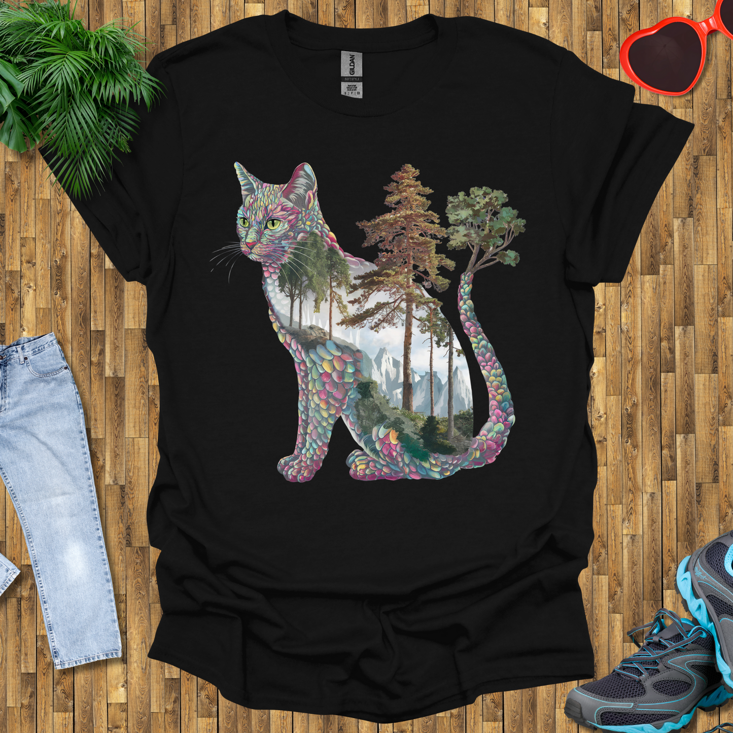Flora within a dragon cat T-Shirt