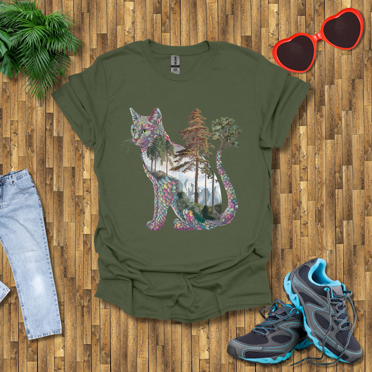 Flora within a dragon cat T-Shirt