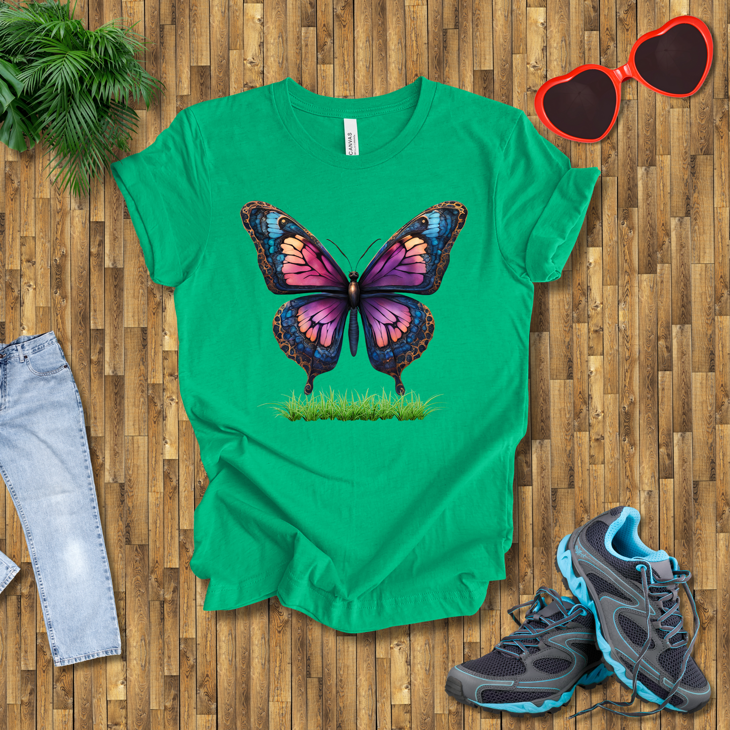 Butterflies in grasses T-Shirt