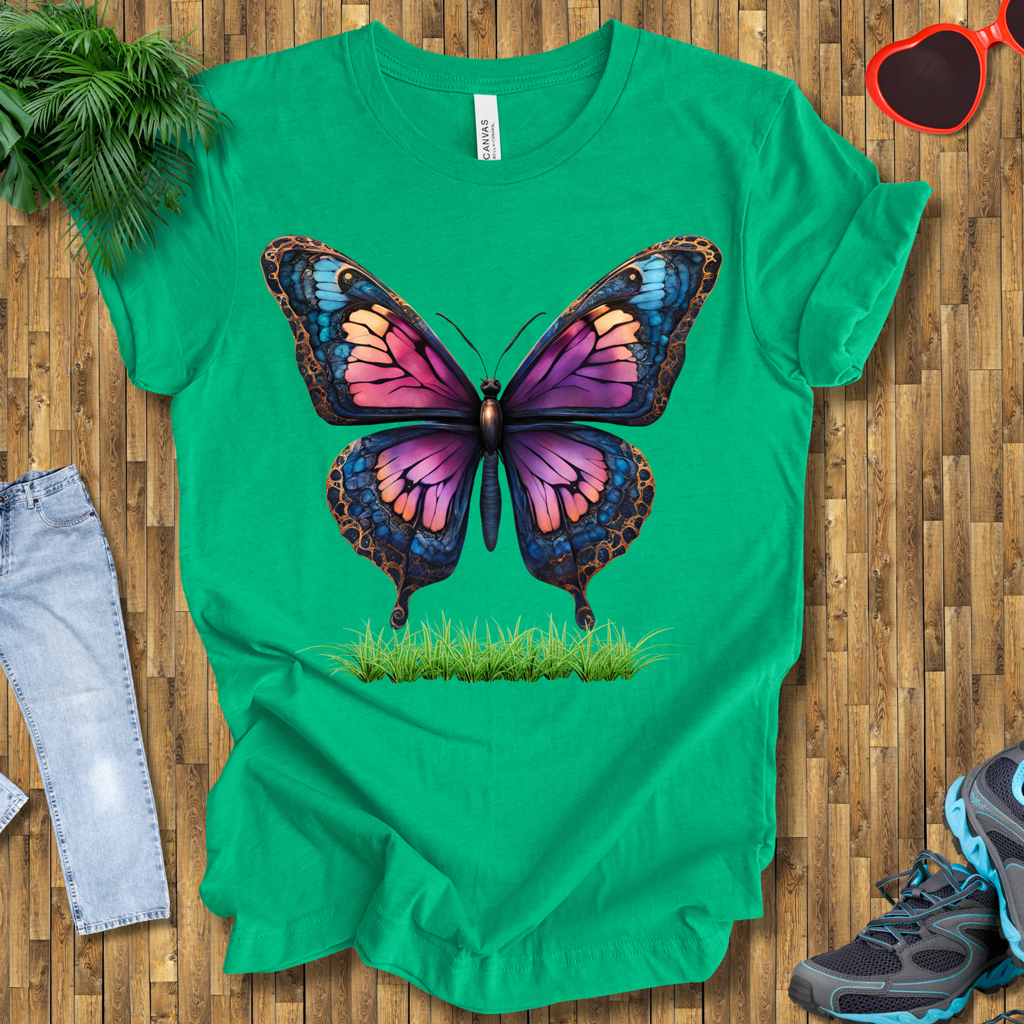 Butterflies in grasses T-Shirt