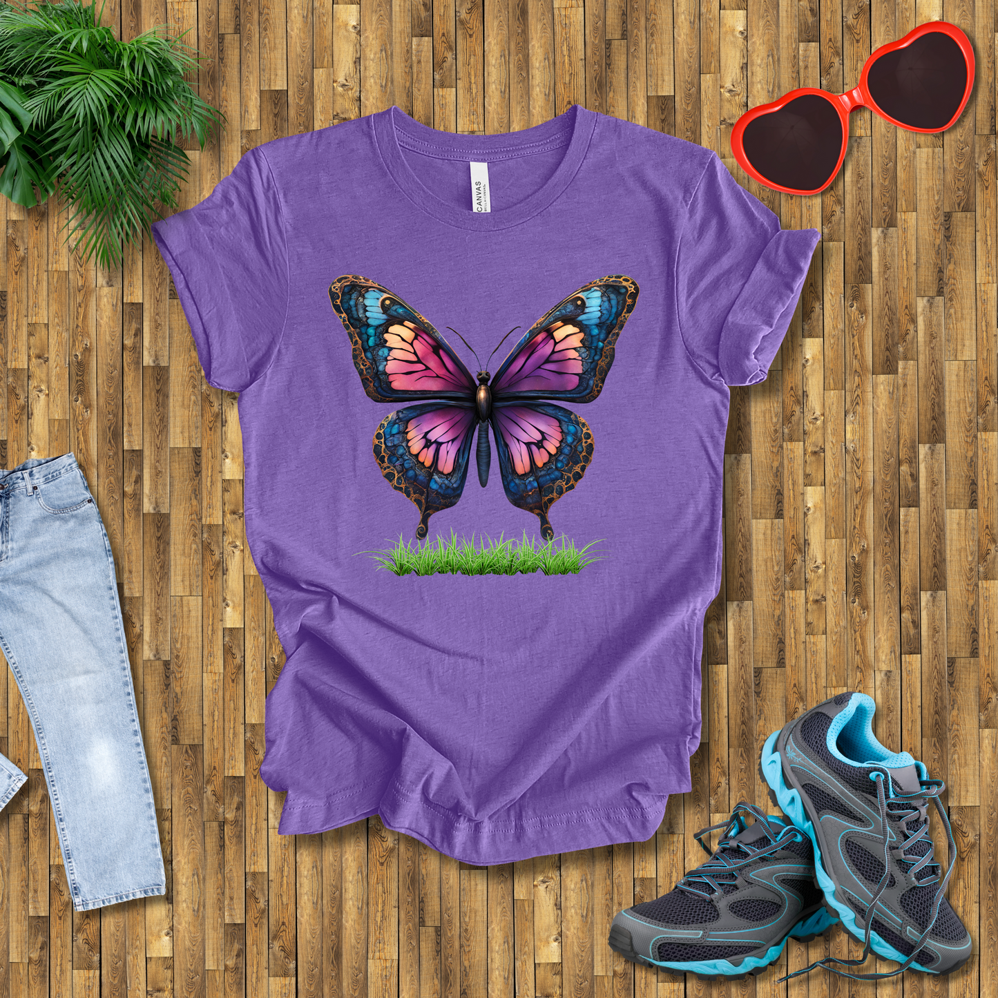 Butterflies in grasses T-Shirt