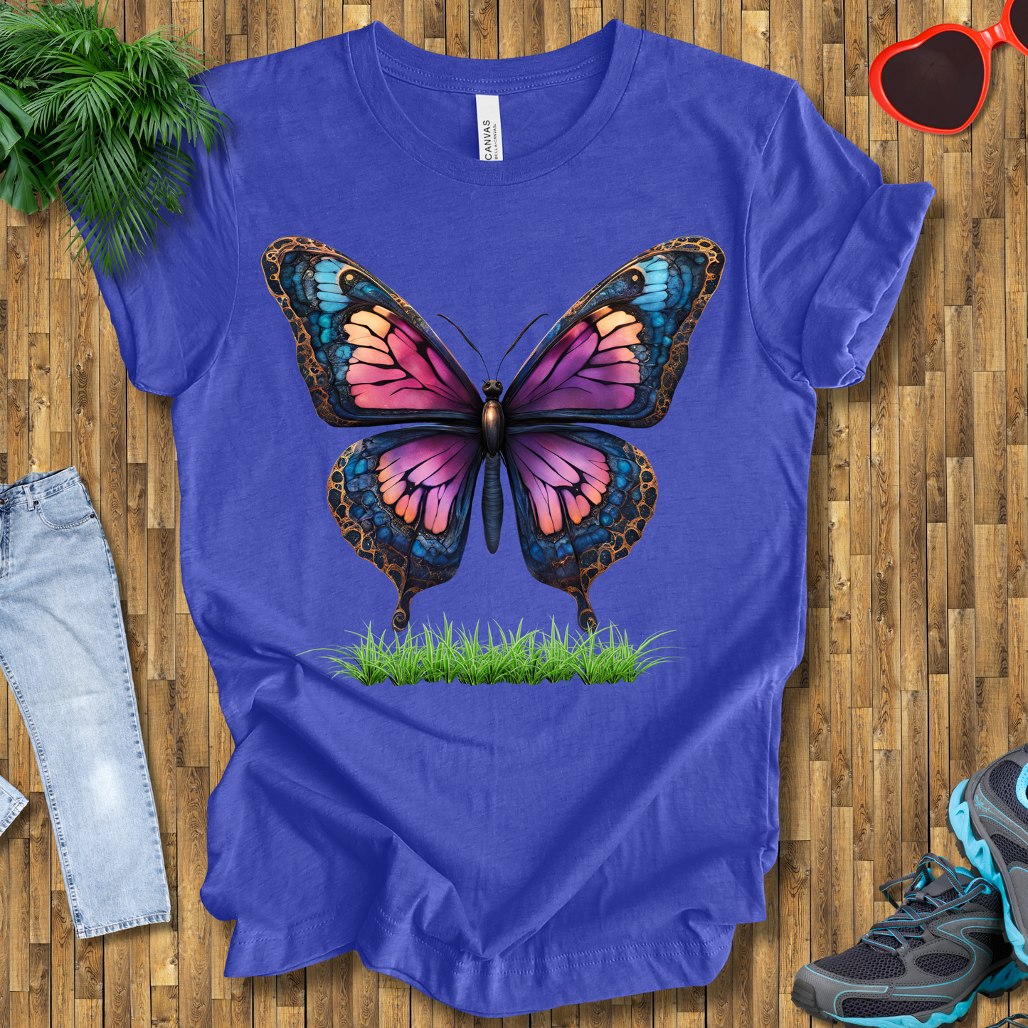 Butterflies in grasses T-Shirt